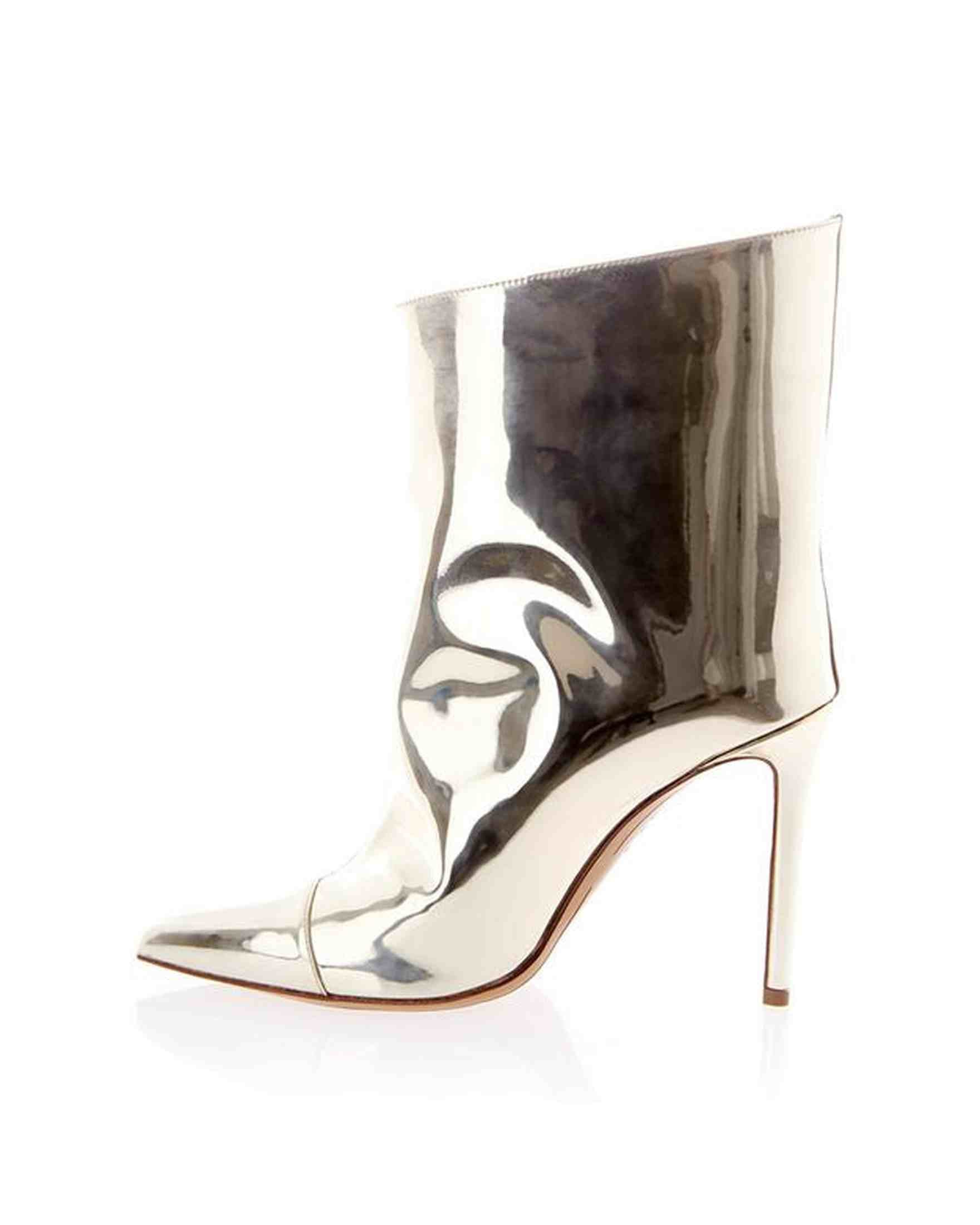 Alexandre Vauthier Leather Patent Multicolor Boot Glam Steals