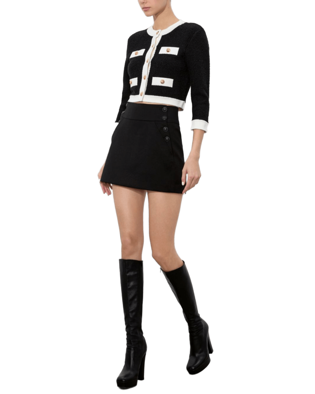 Alice + Olivia Black Jacket Glam Steals