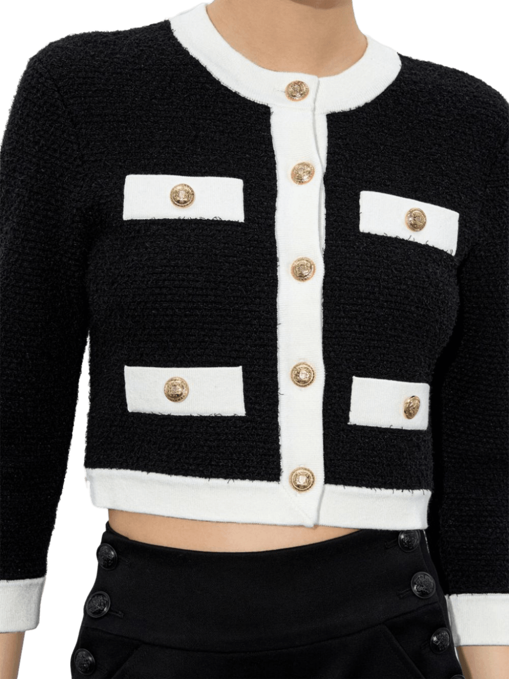 Alice + Olivia Black Jacket Glam Steals