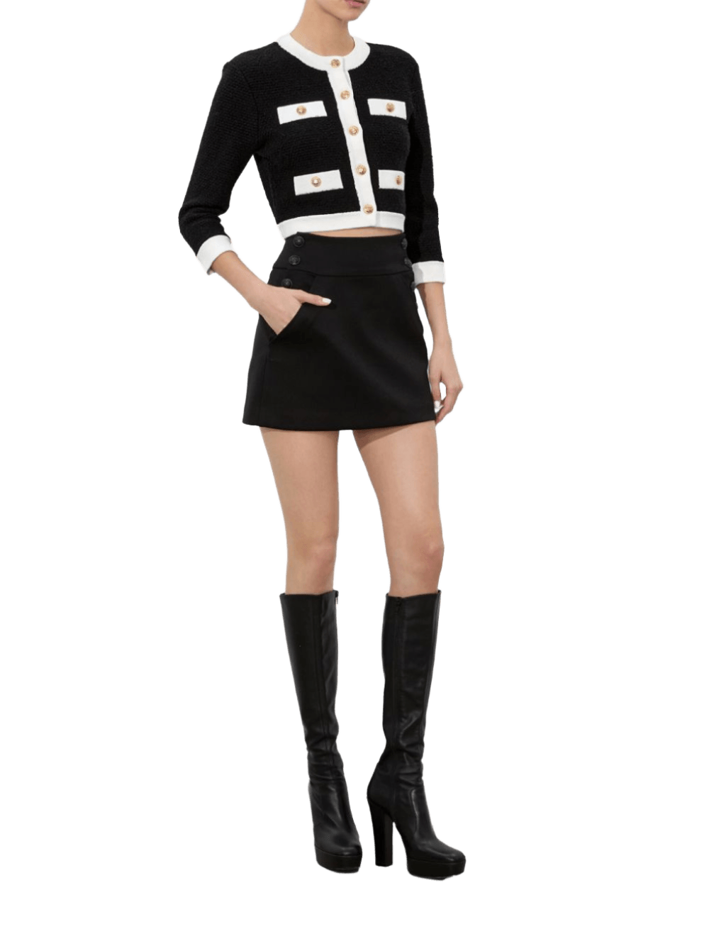 Alice + Olivia Black Jacket Glam Steals