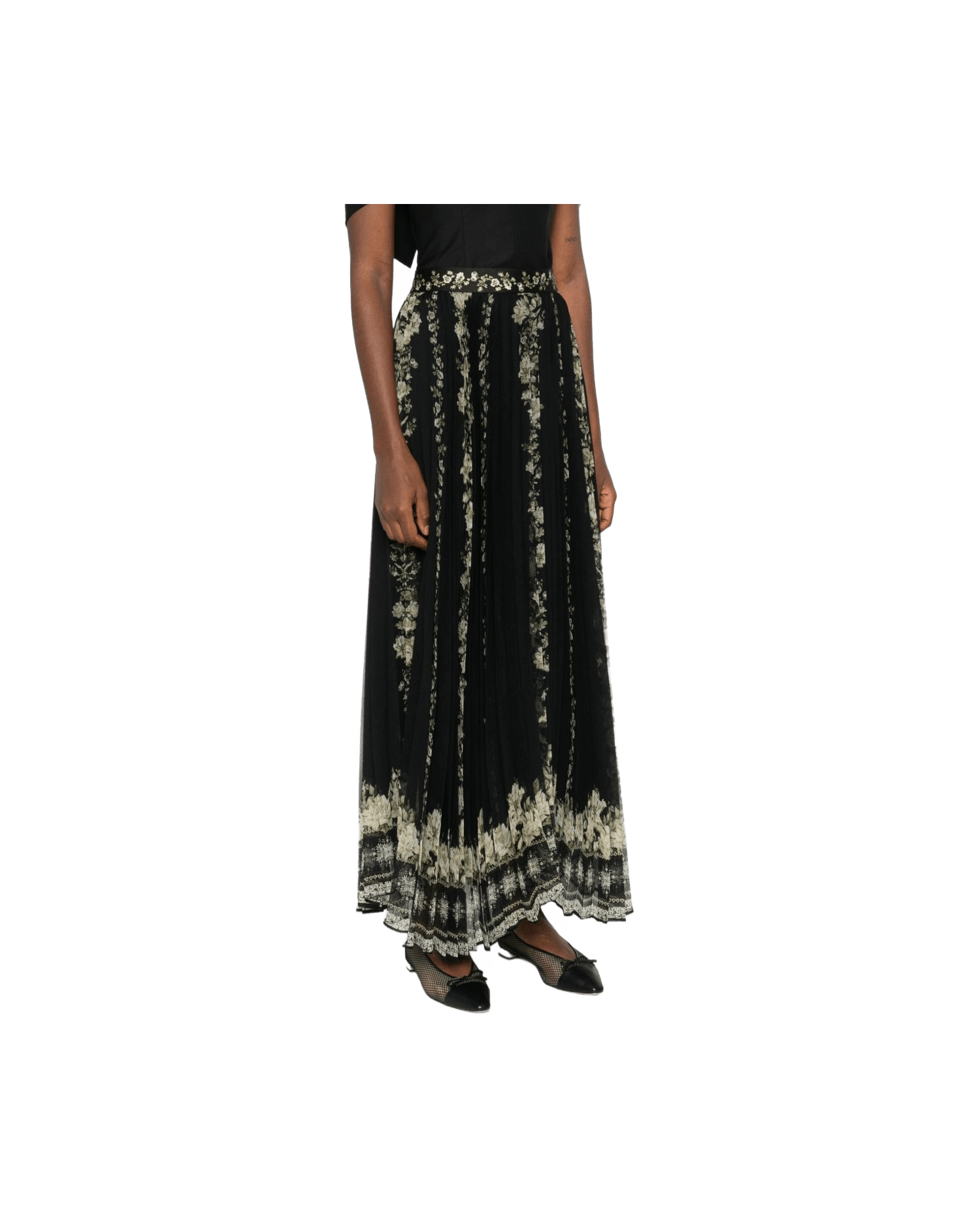 Alice + Olivia Black Skirt Glam Steals