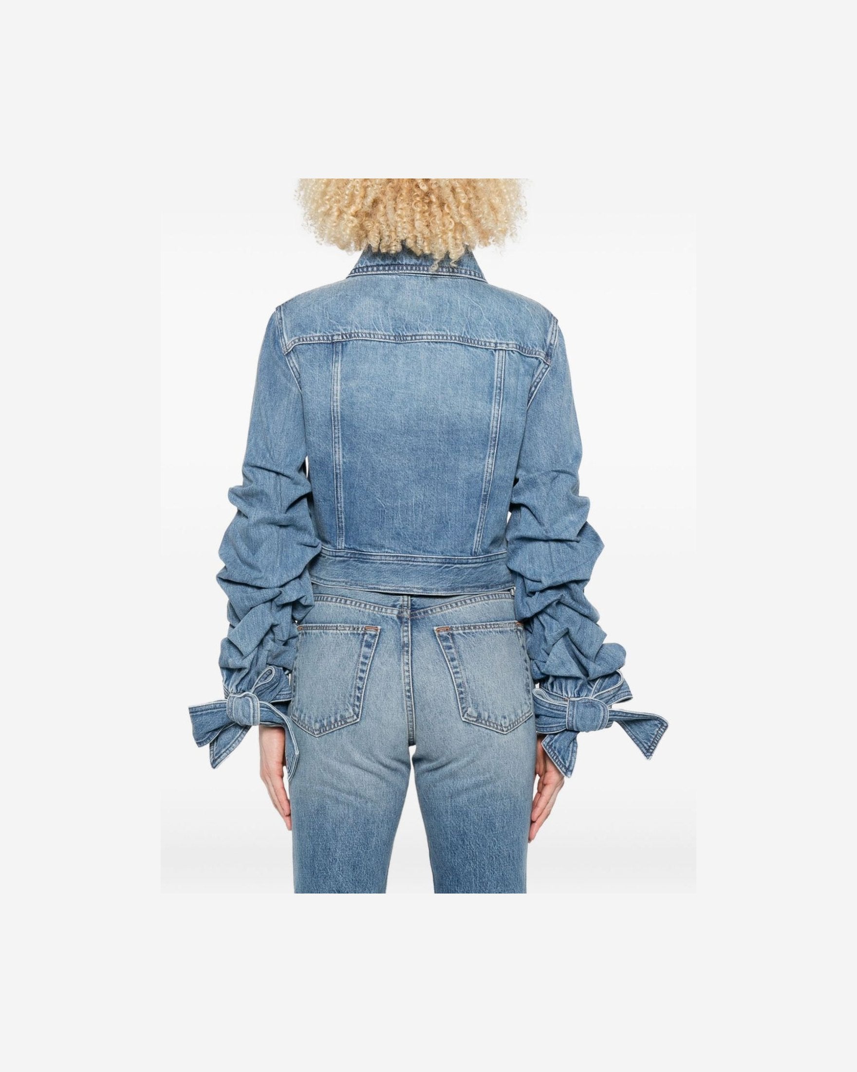 Alice + Olivia Blue Coat Glam Steals