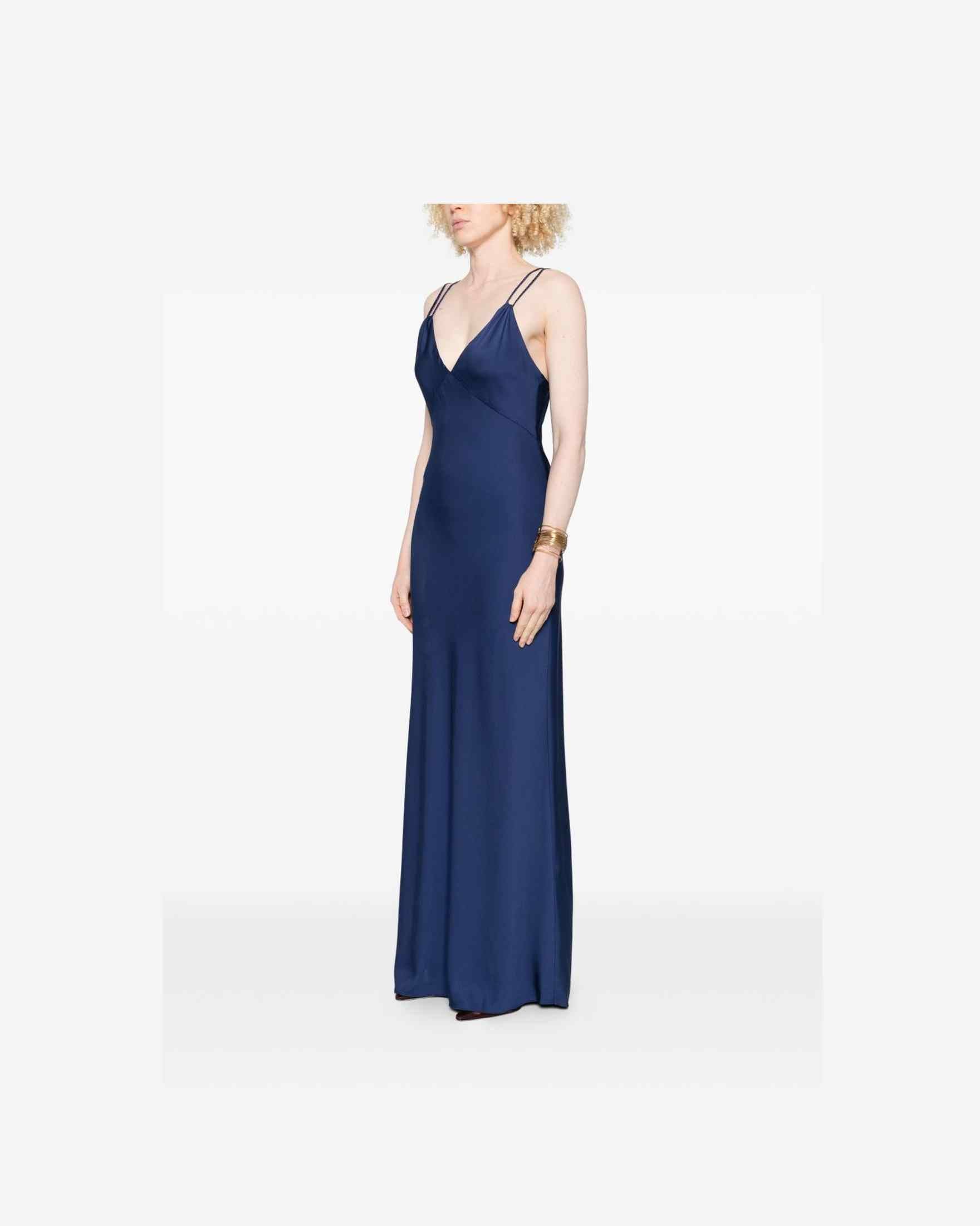 Alice + Olivia Blue Dress Glam Steals