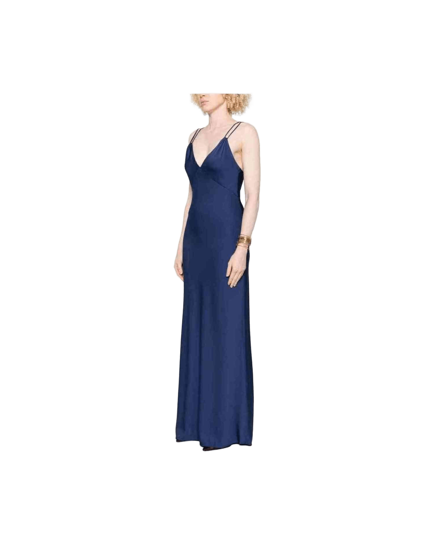 Alice + Olivia Blue Dress Glam Steals