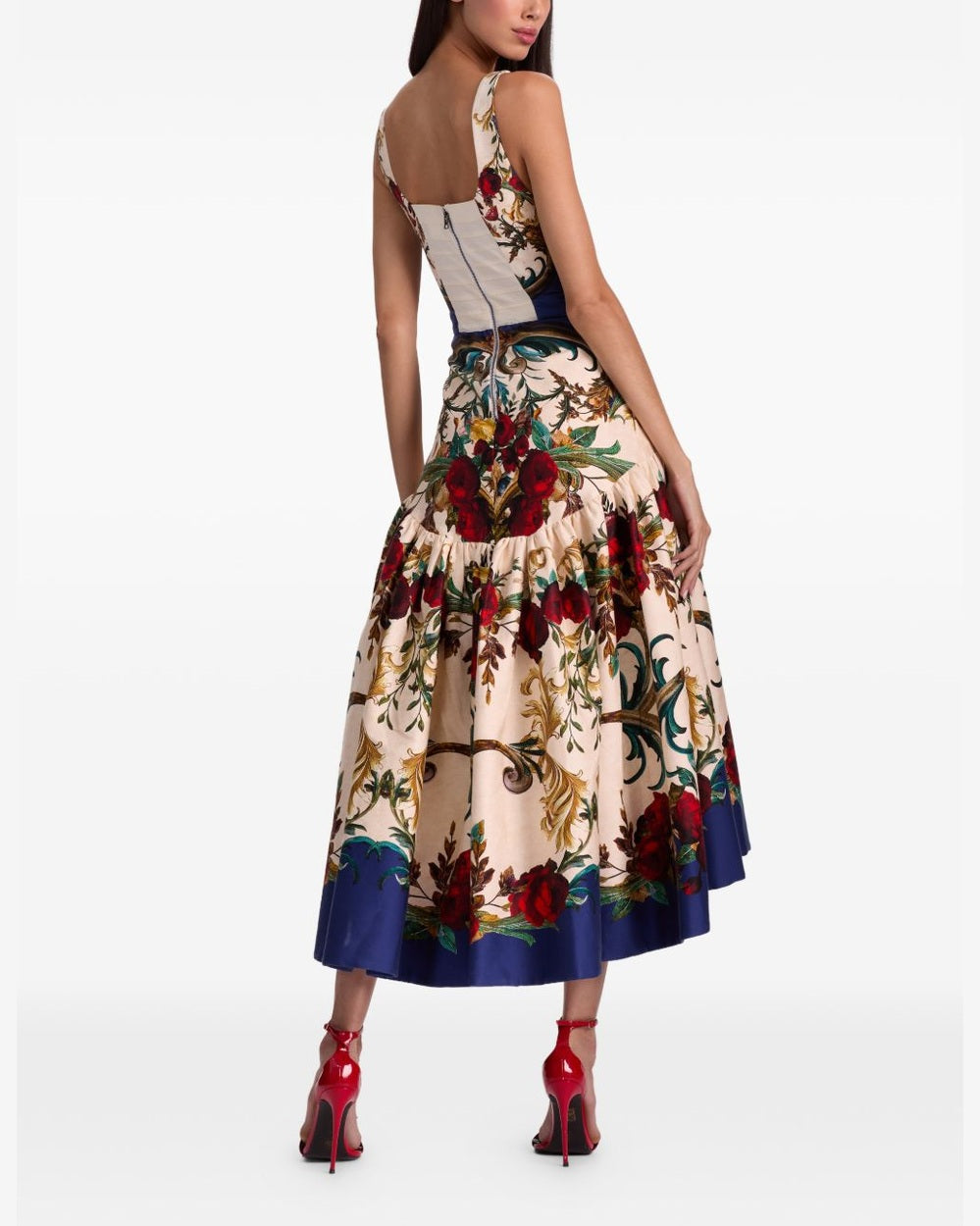 Alice + Olivia Blue Dress Glam Steals