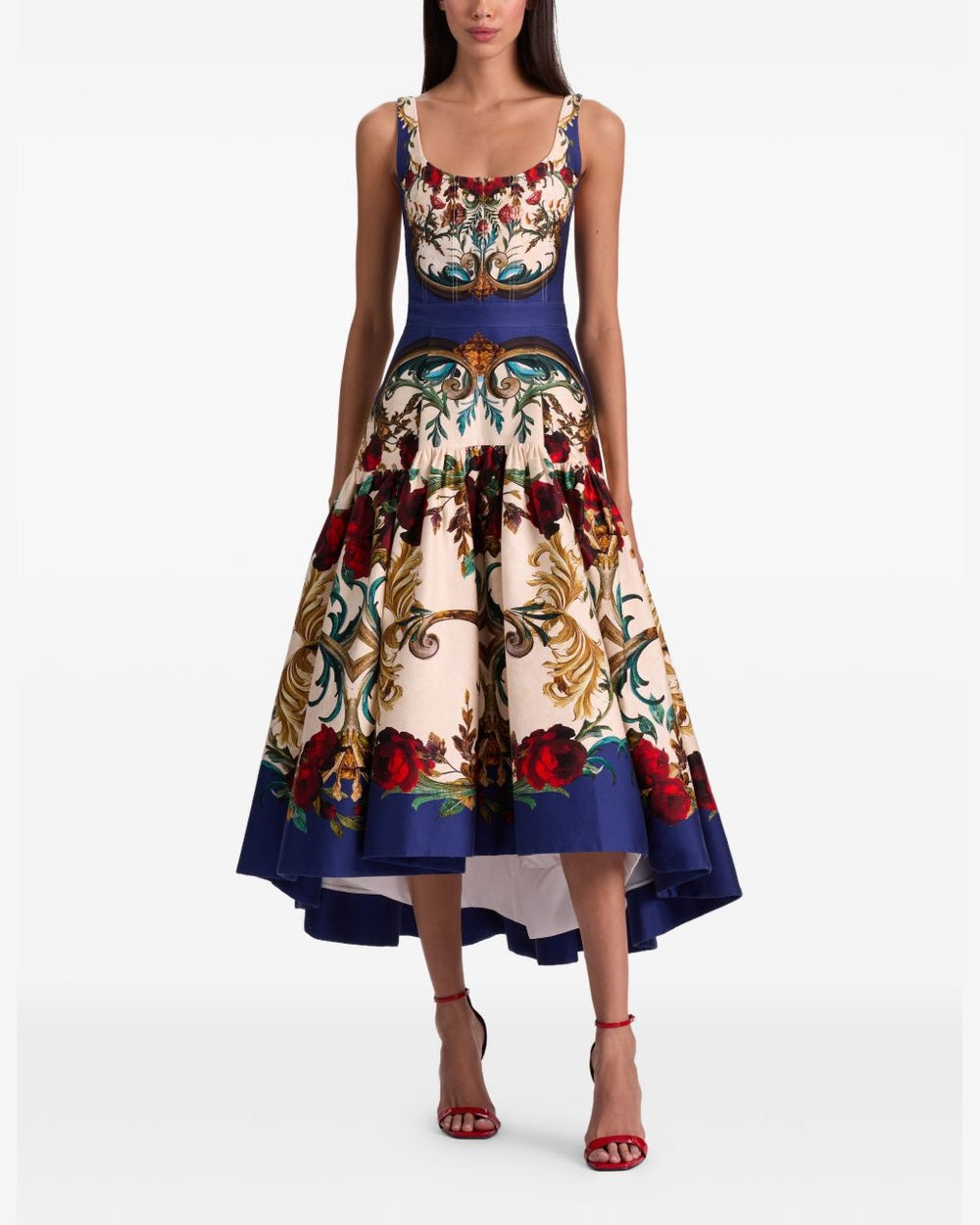 Alice + Olivia Blue Dress Glam Steals