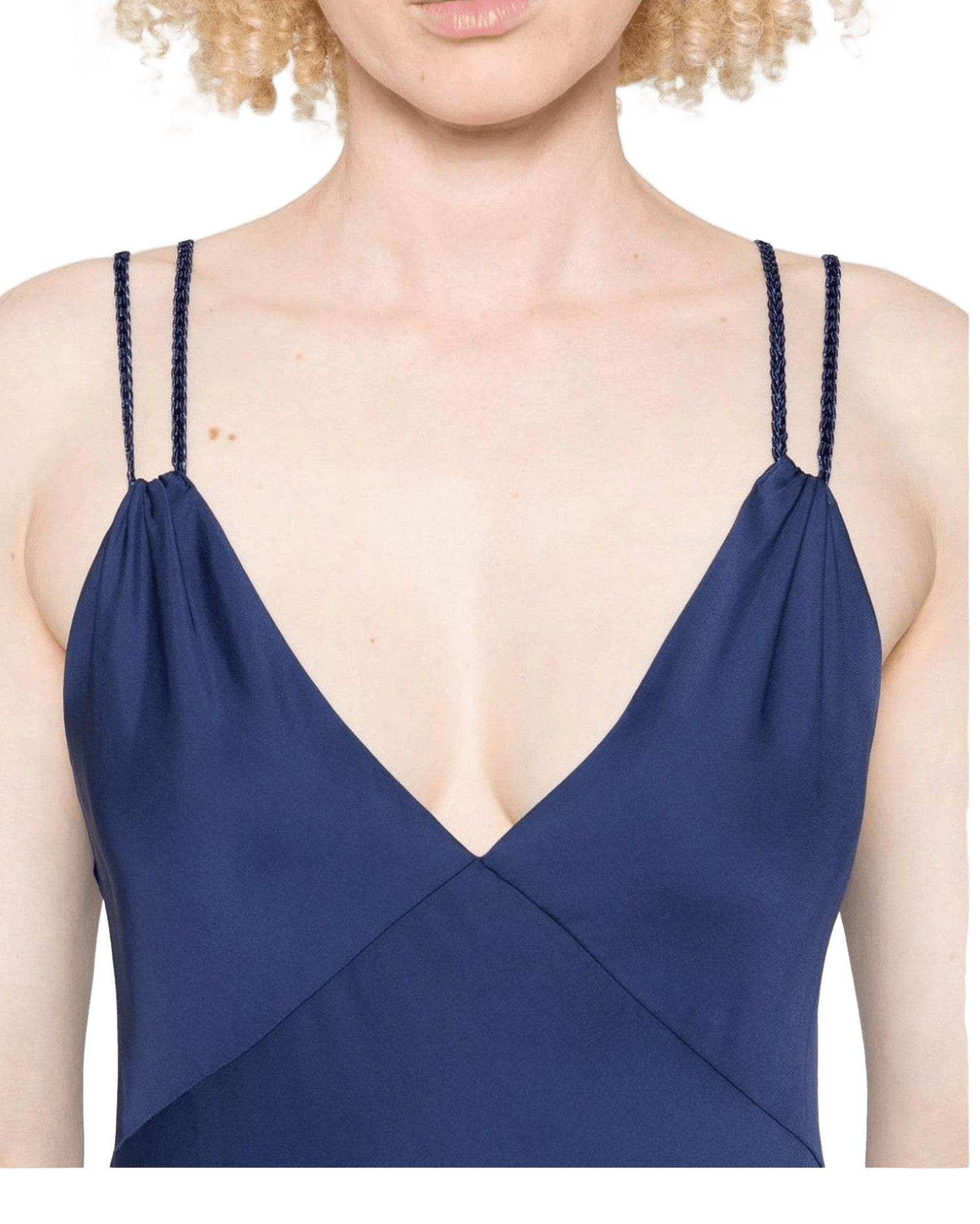 Alice + Olivia Blue Dress Glam Steals
