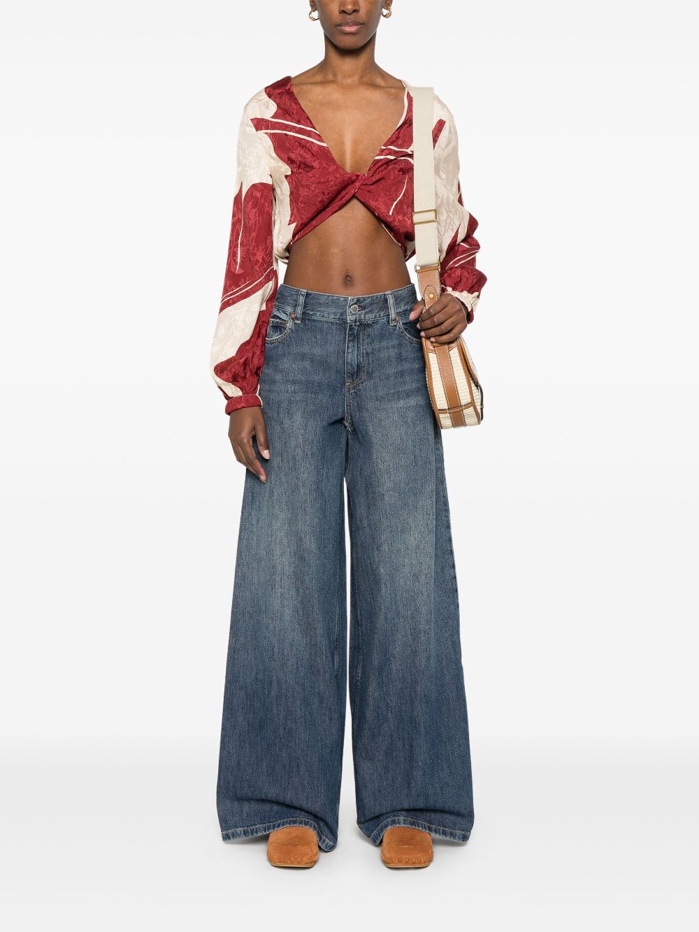 Alice + Olivia Blue Jeans Glam Steals