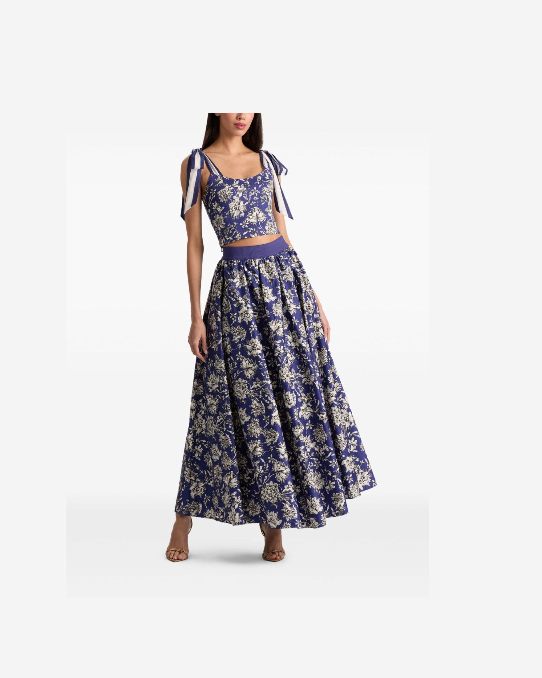 Alice + Olivia Blue Skirt Glam Steals