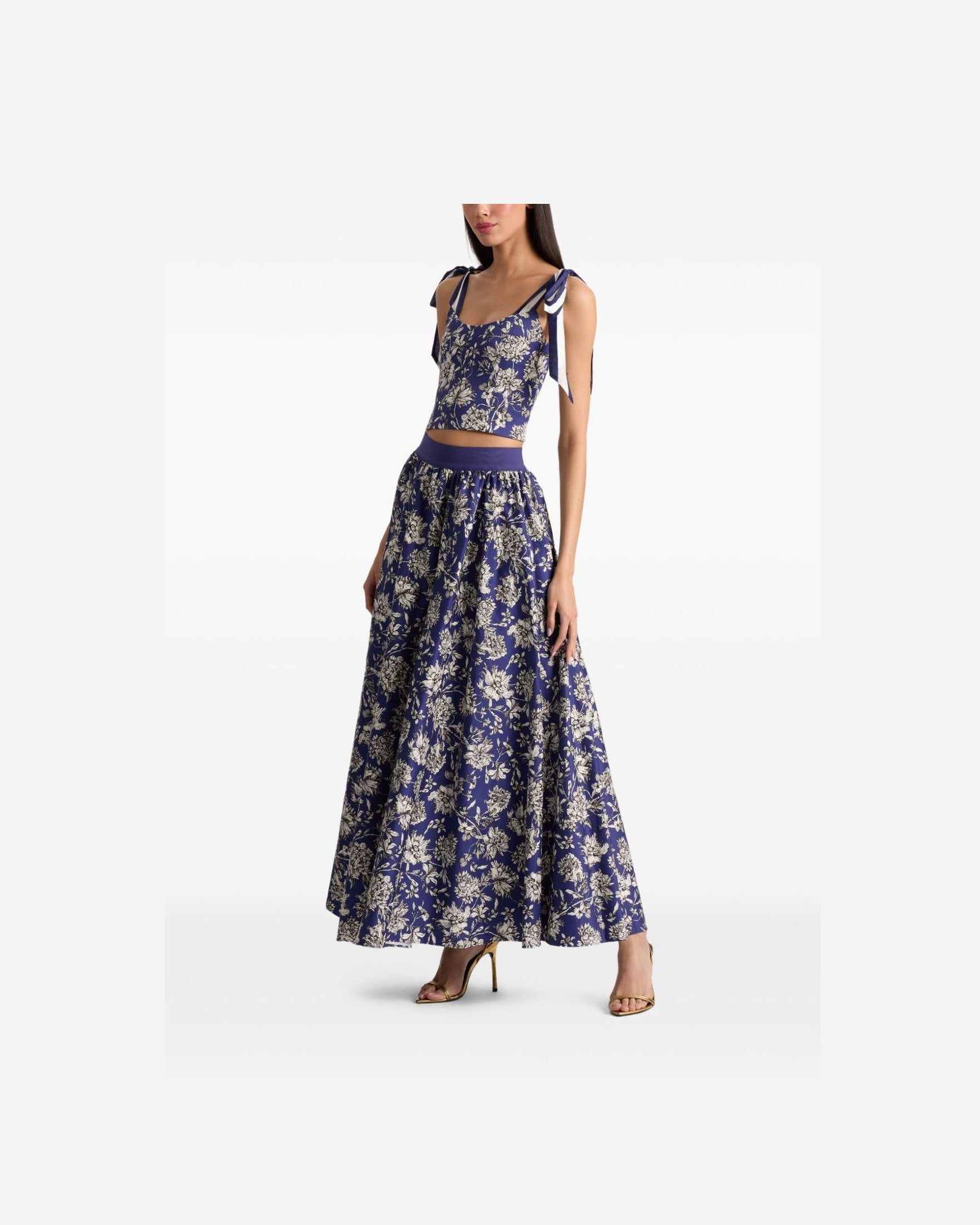 Alice + Olivia Blue Skirt Glam Steals