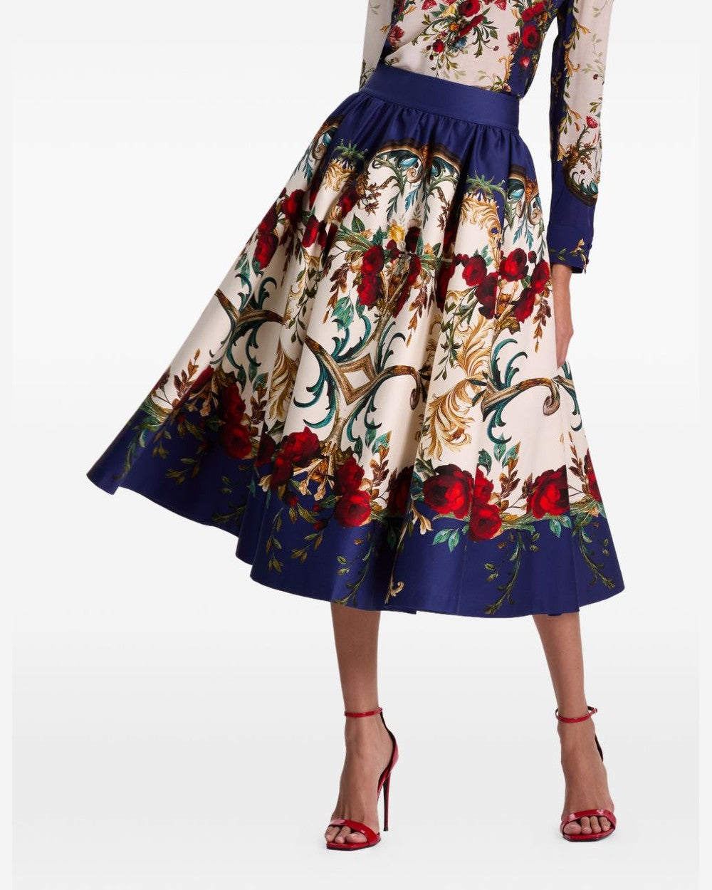 Alice + Olivia Blue Skirt Skirts