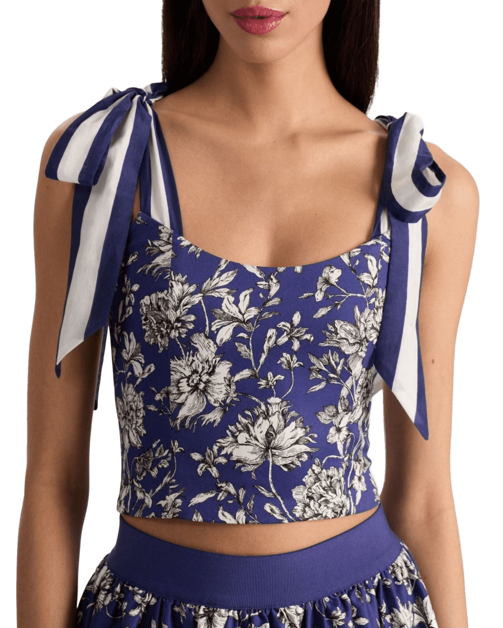 Alice + Olivia Blue Top Glam Steals