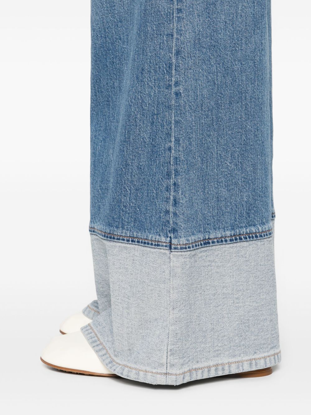 Alice + Olivia Clear Blue Jeans Glam Steals