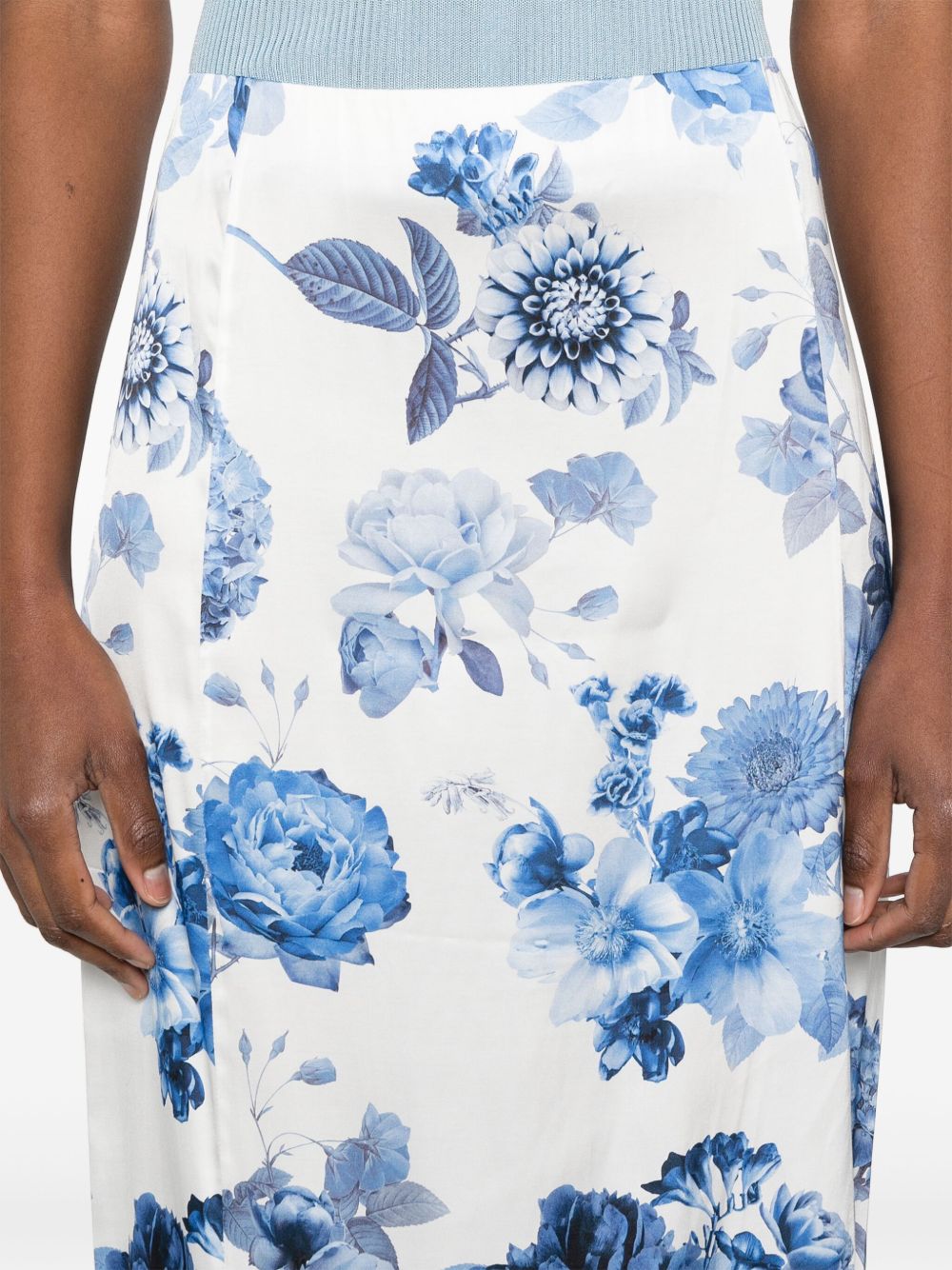 Alice + Olivia Clear Blue Skirt Glam Steals