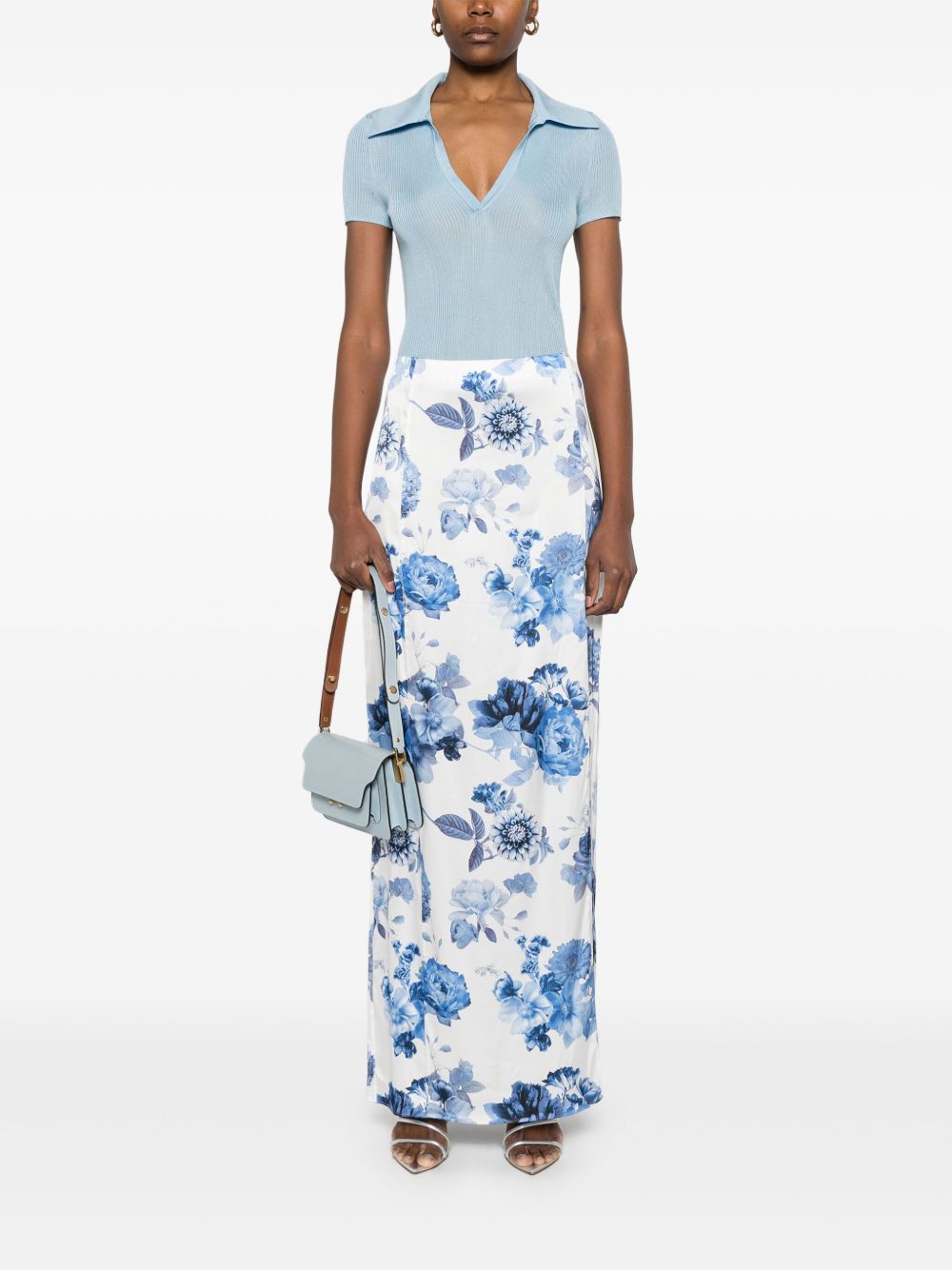 Alice + Olivia Clear Blue Skirt Glam Steals