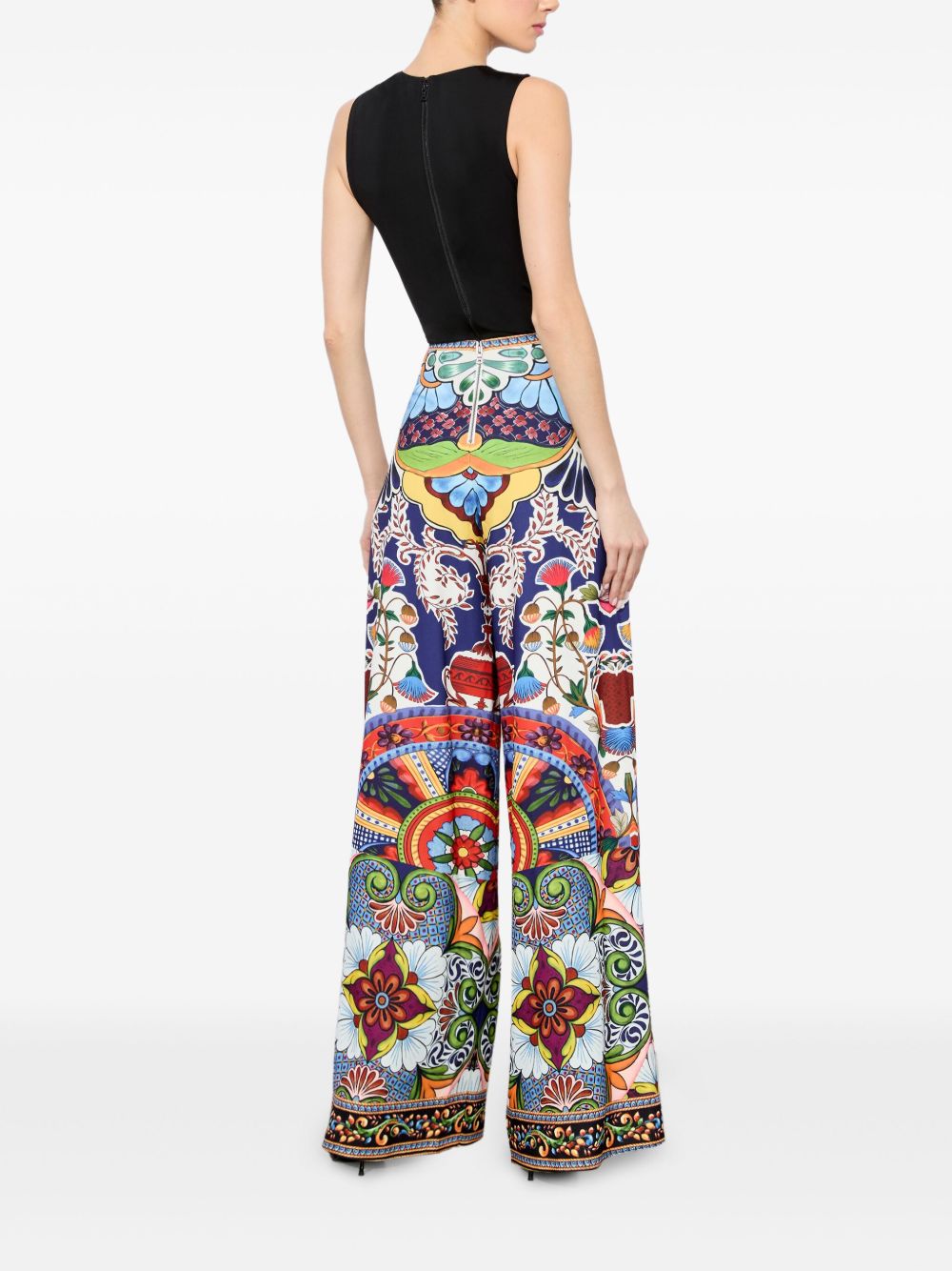 Alice + Olivia Printed Trouser Glam Steals