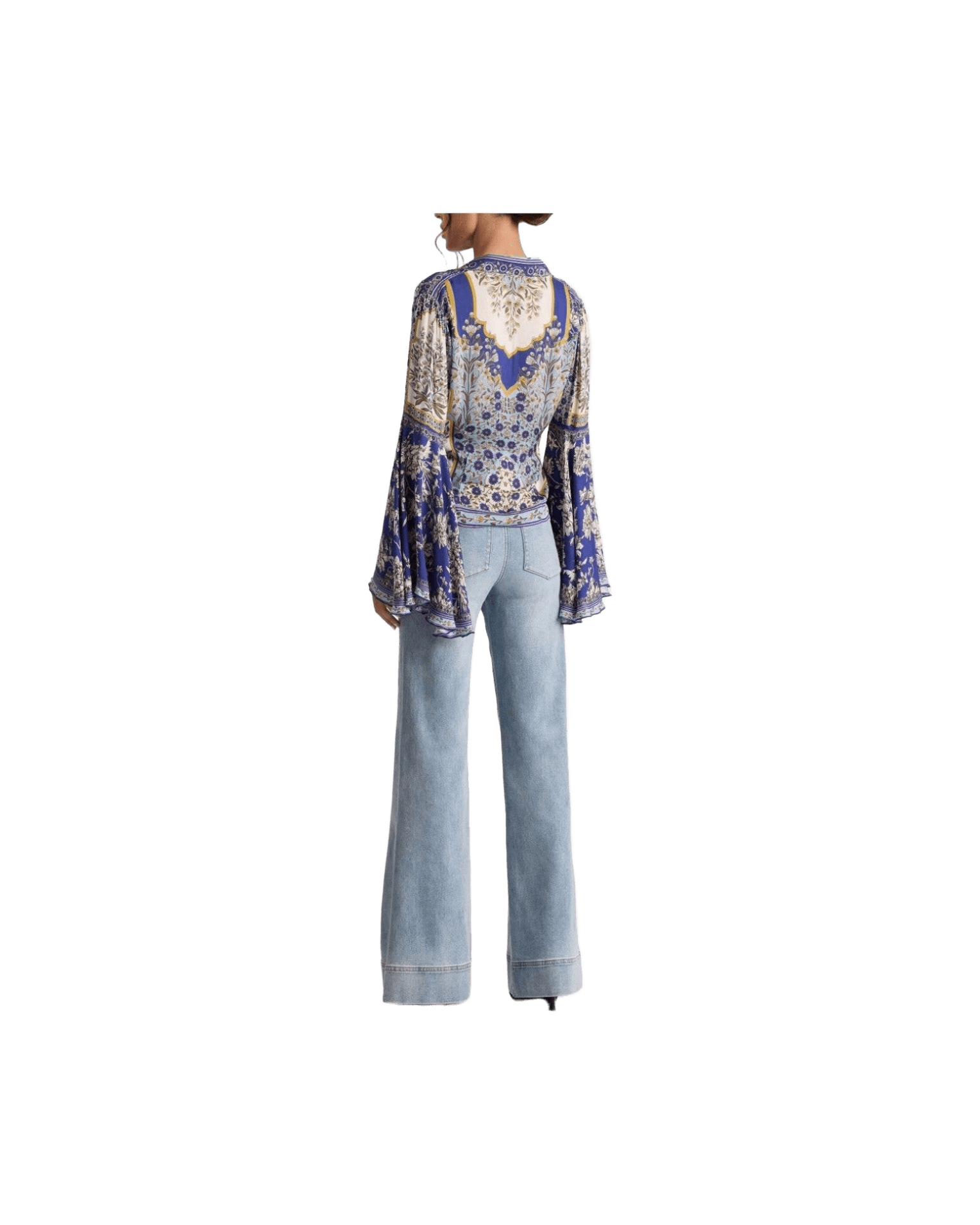 Alice + Olivia Purple Shirt Glam Steals