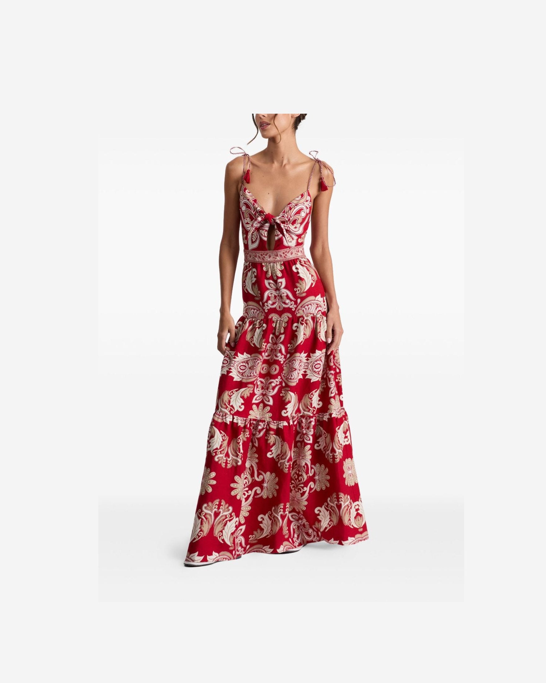 Alice + Olivia Red Dress Glam Steals