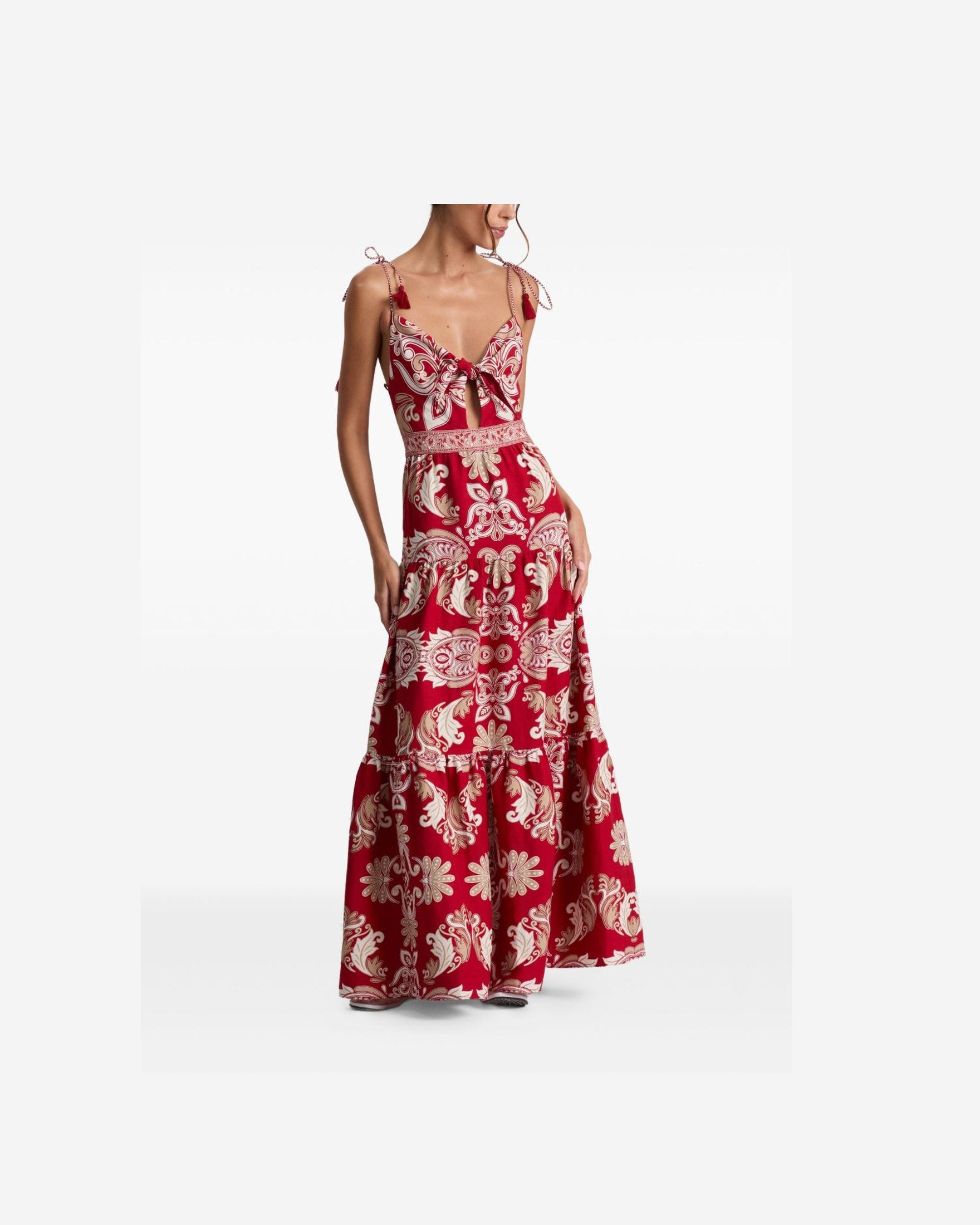 Alice + Olivia Red Dress Glam Steals