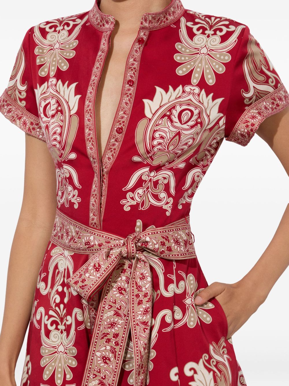 Alice + Olivia Red Dress Glam Steals