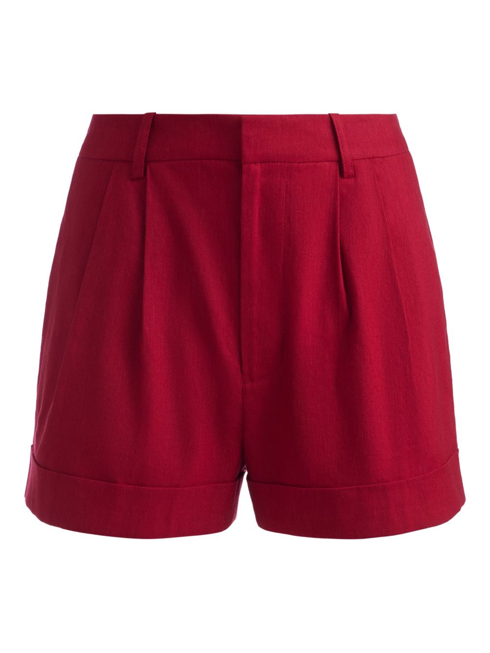 Alice + Olivia Red Shorts Glam Steals