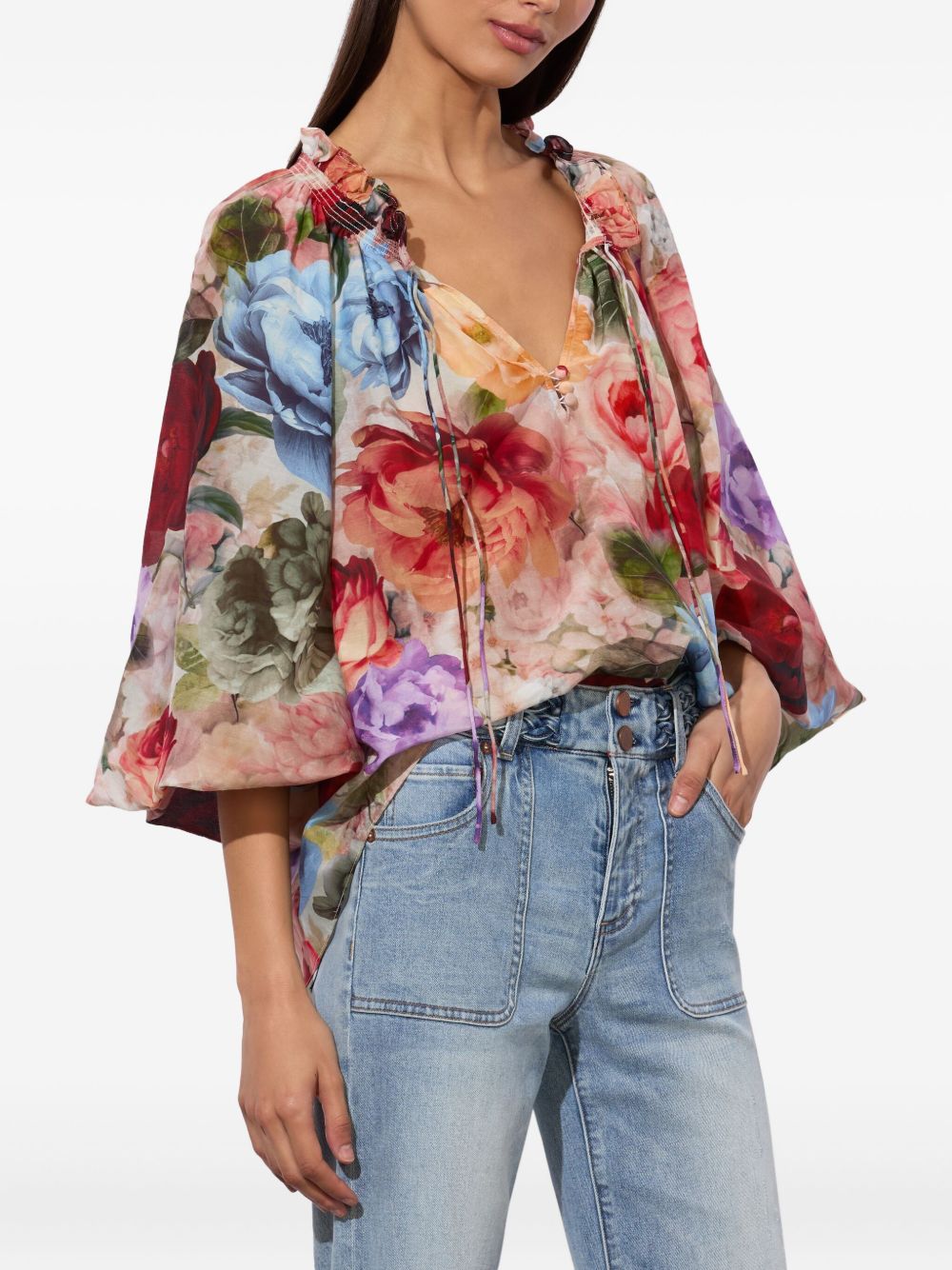 Alice + Olivia Shirt Multicolour Glam Steals