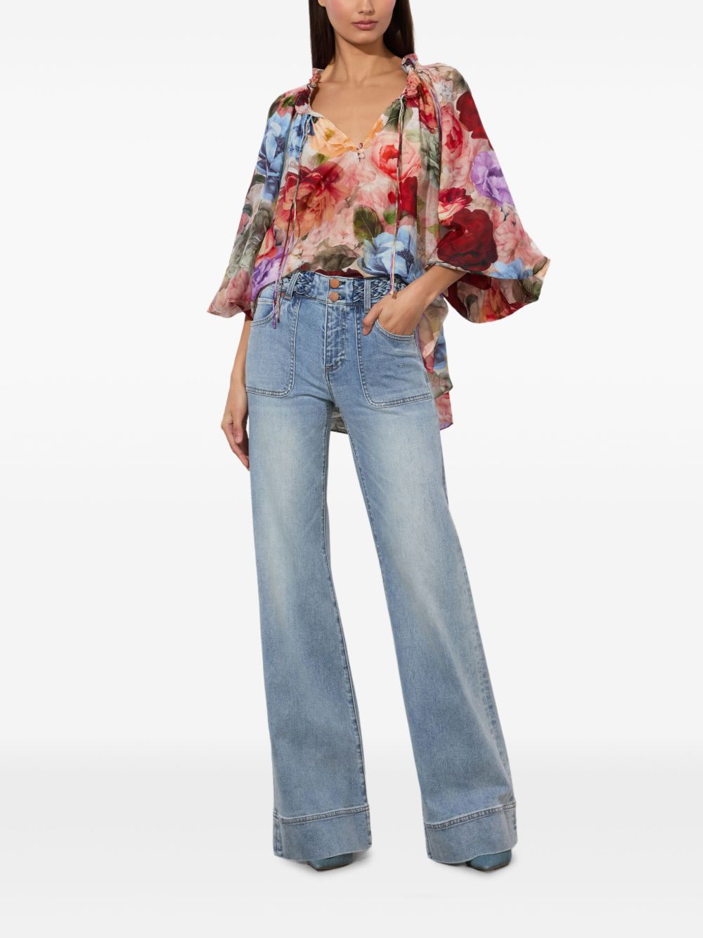 Alice + Olivia Shirt Multicolour Glam Steals