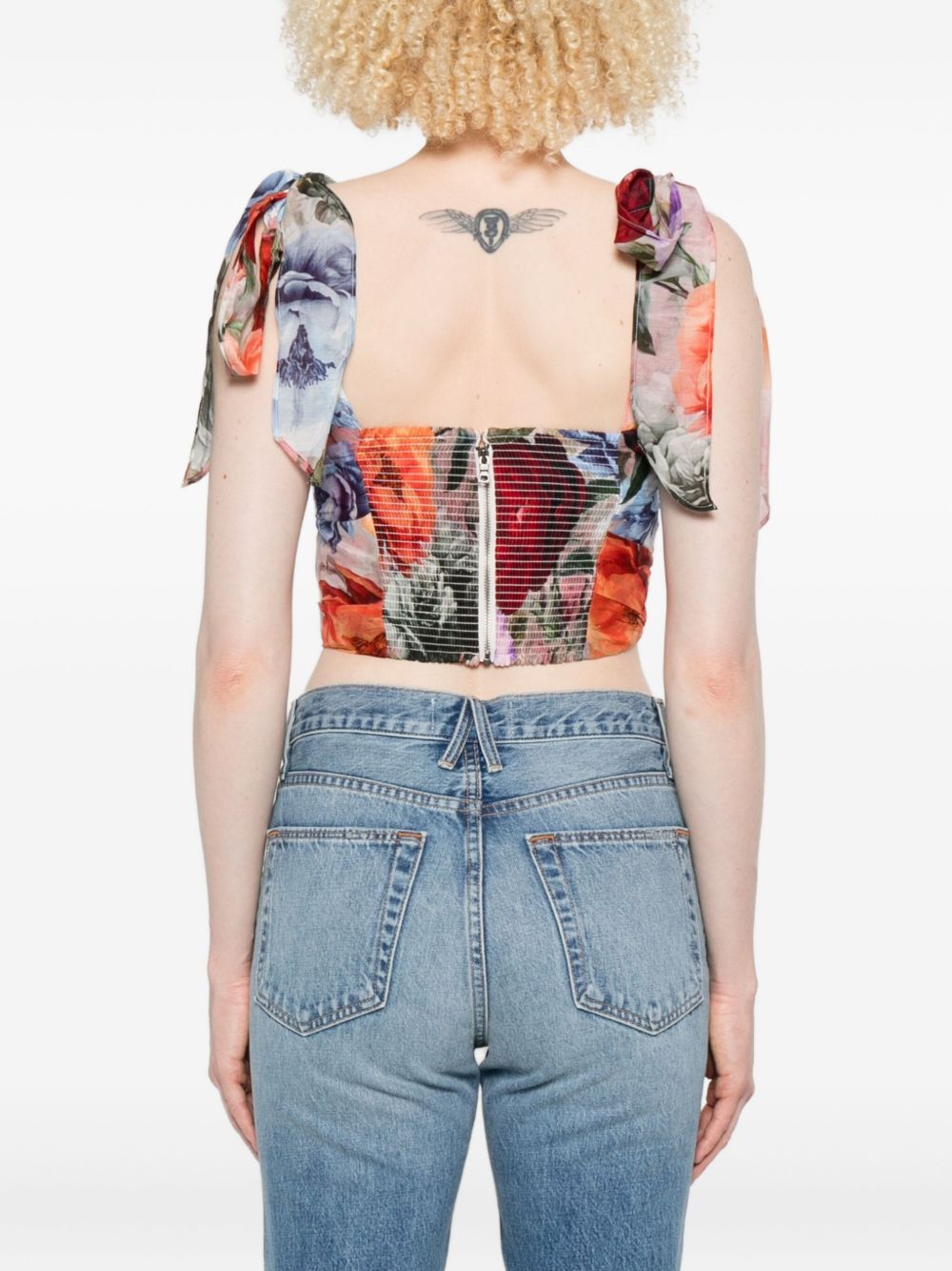 Alice + Olivia Top Multicolour Glam Steals