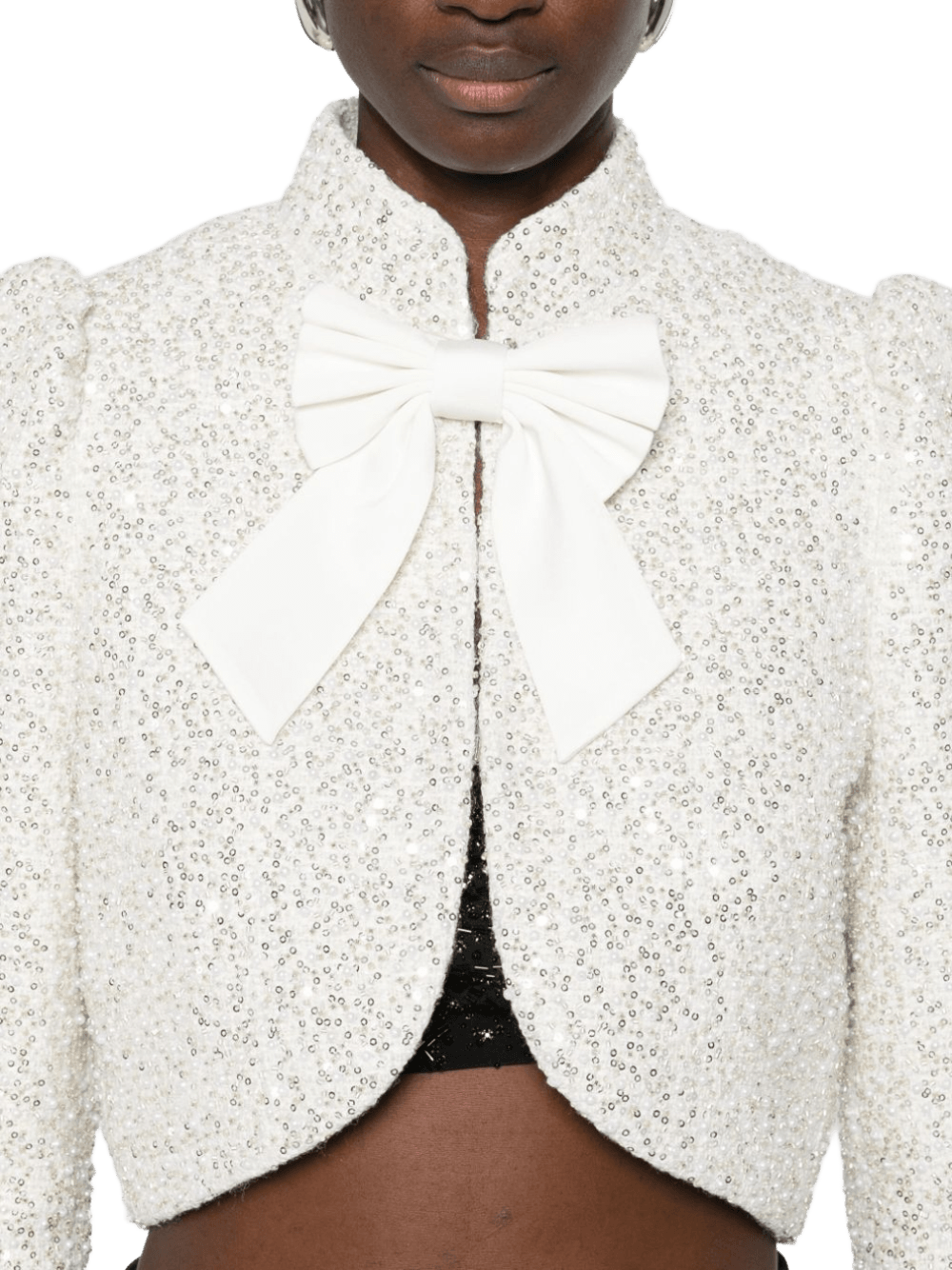 Alice + Olivia White Jacket Glam Steals