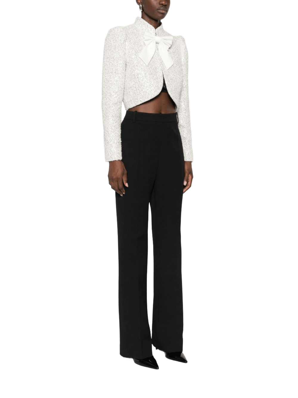 Alice + Olivia White Jacket Glam Steals