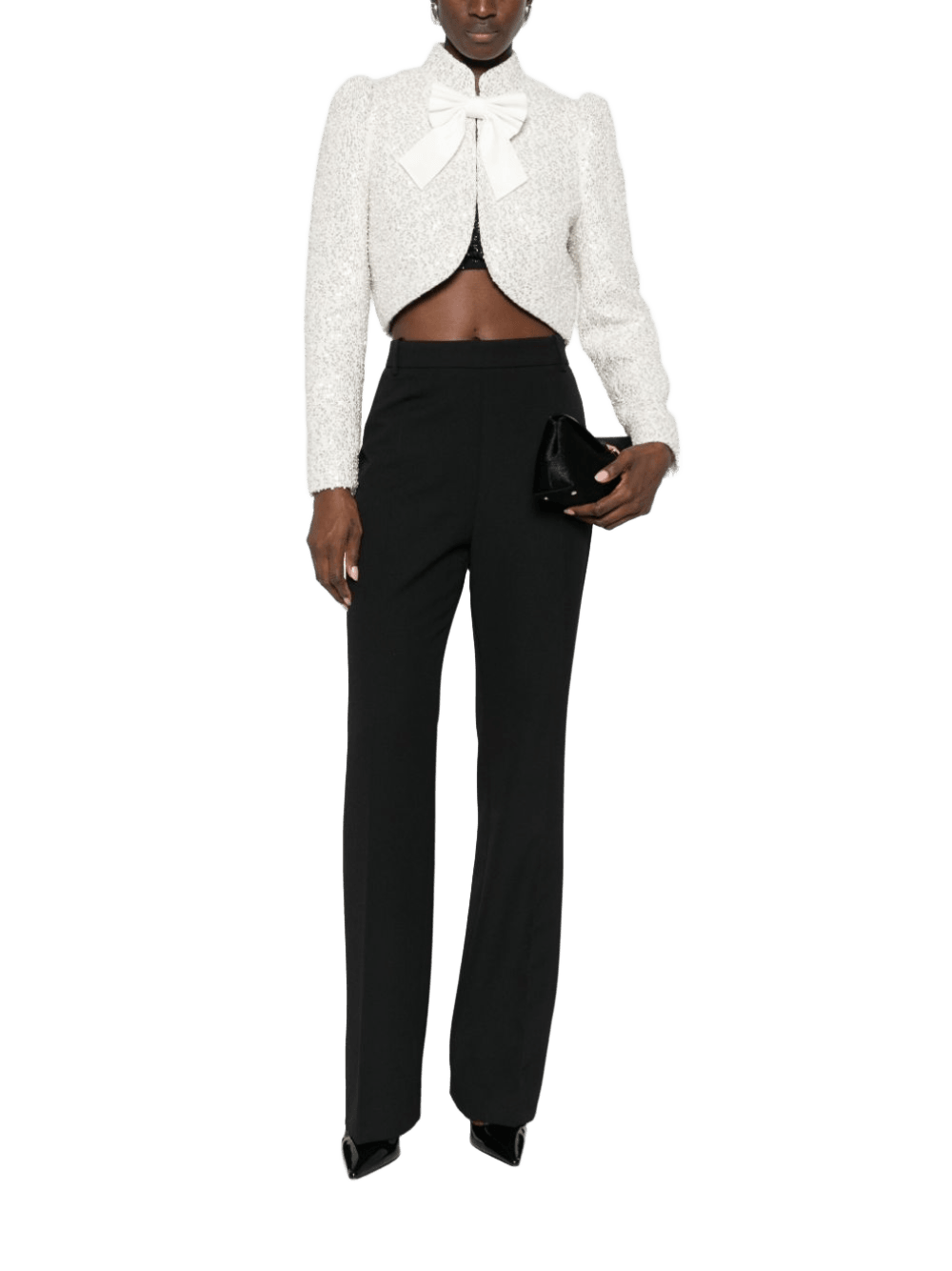 Alice + Olivia White Jacket Glam Steals