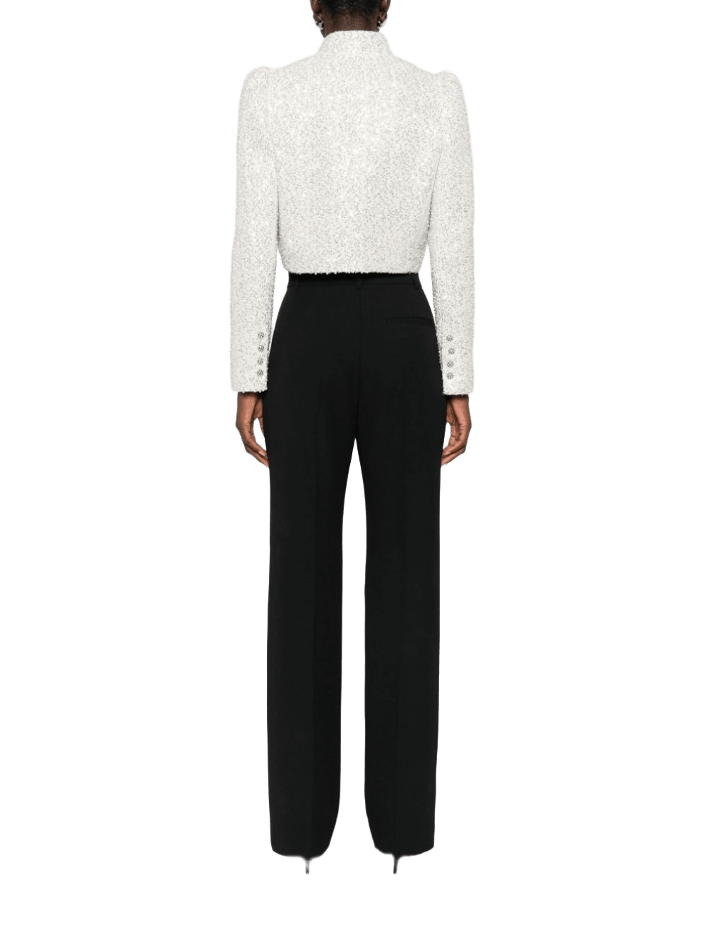 Alice + Olivia White Jacket Glam Steals