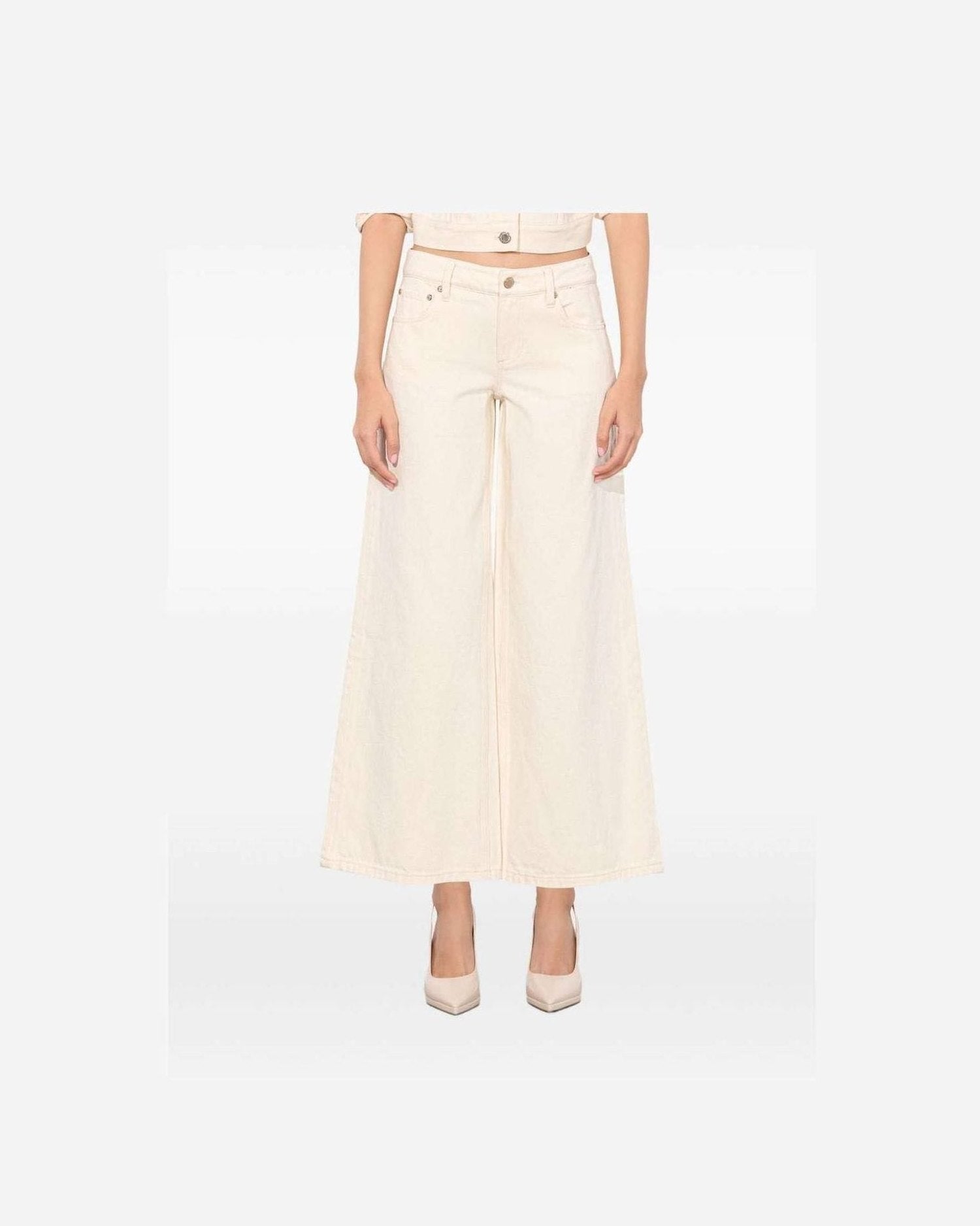 Alice + Olivia White Trouser Glam Steals