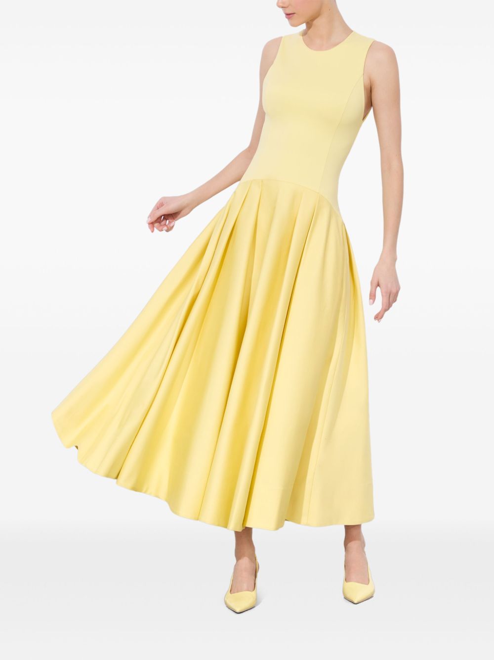 Alice + Olivia Yellow Dress Glam Steals
