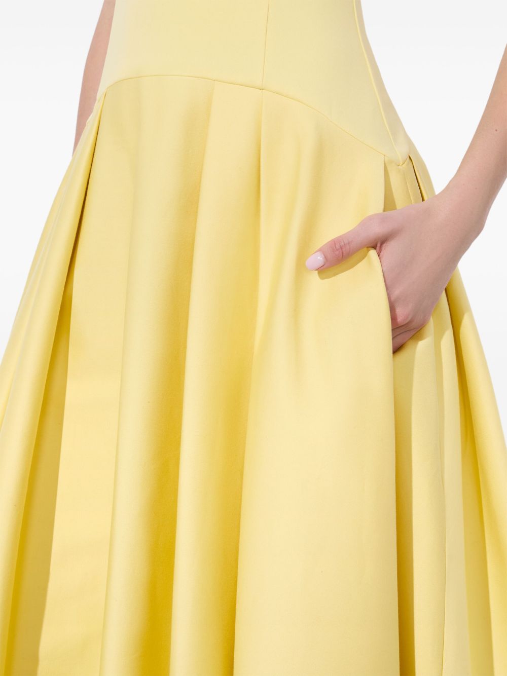 Alice + Olivia Yellow Dress Glam Steals