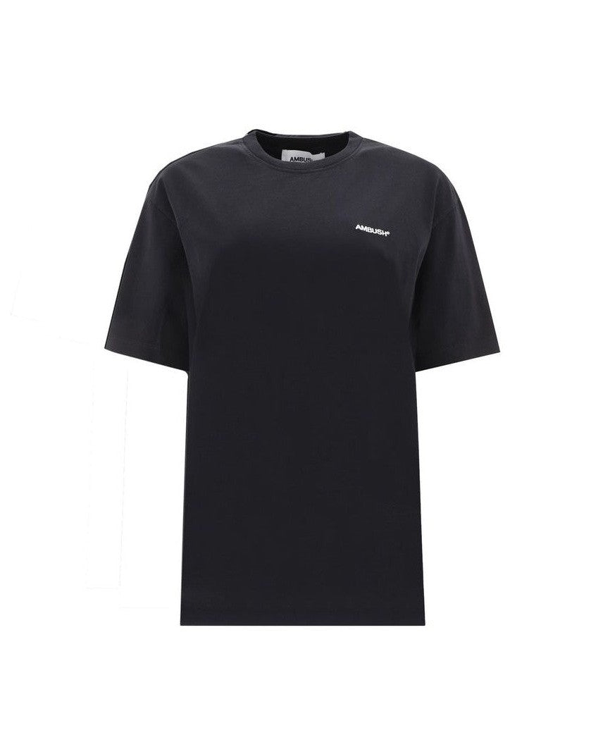 Ambush Black Cotton T-Shirt T-Shirts