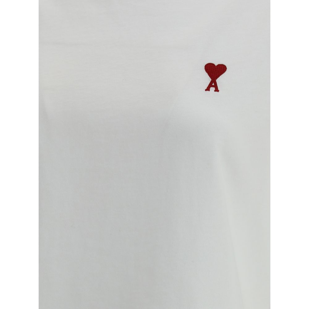 Ami Paris Logo T-shirt Glam Steals