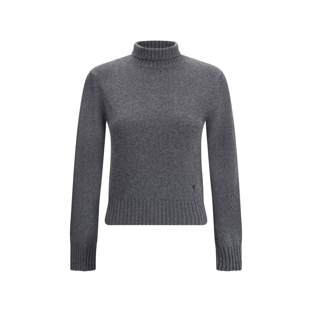 Ami Paris Pull Col Cheminee De Coeur Glam Steals