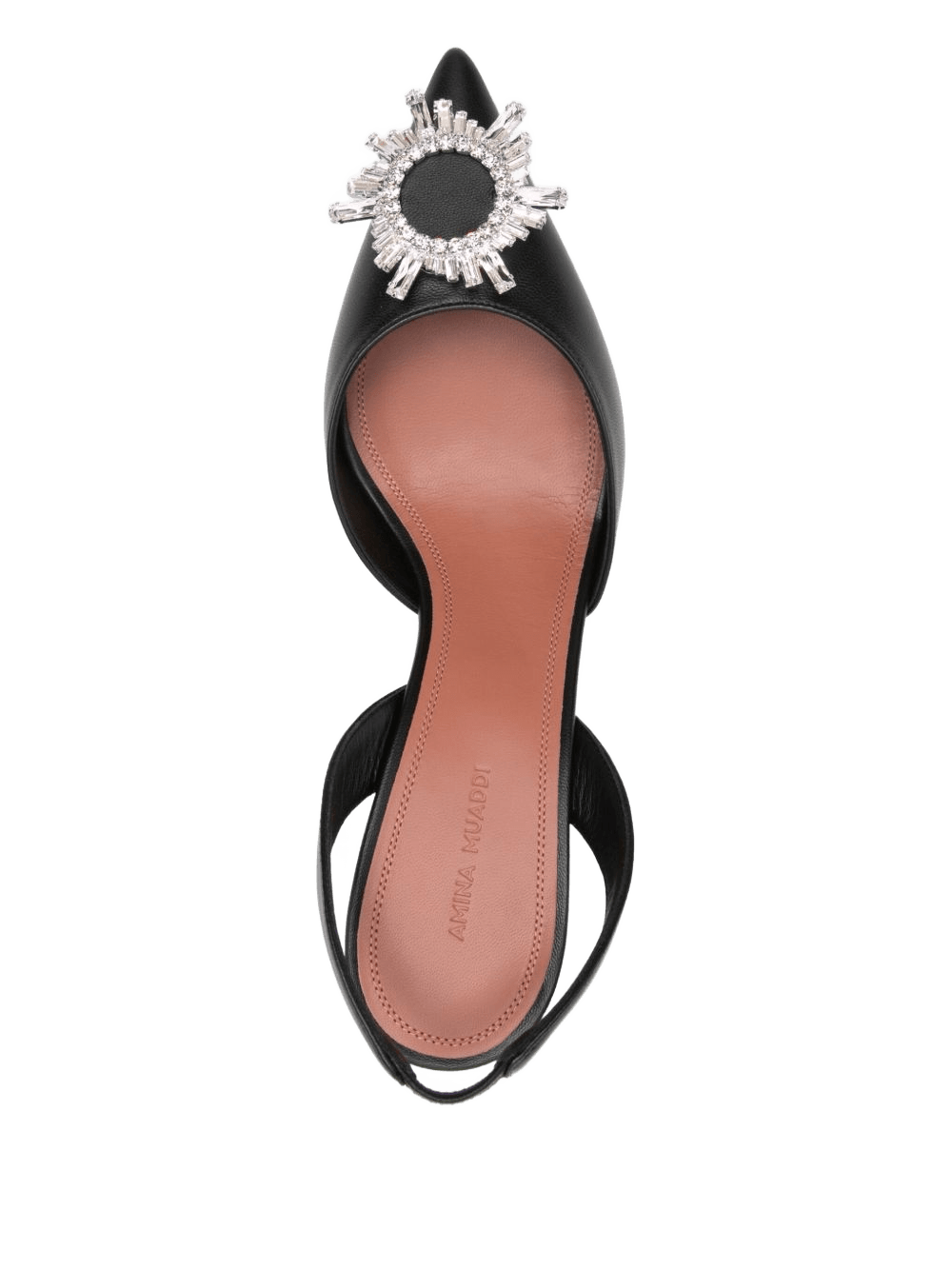 Amina Muaddi Black Heel Glam Steals