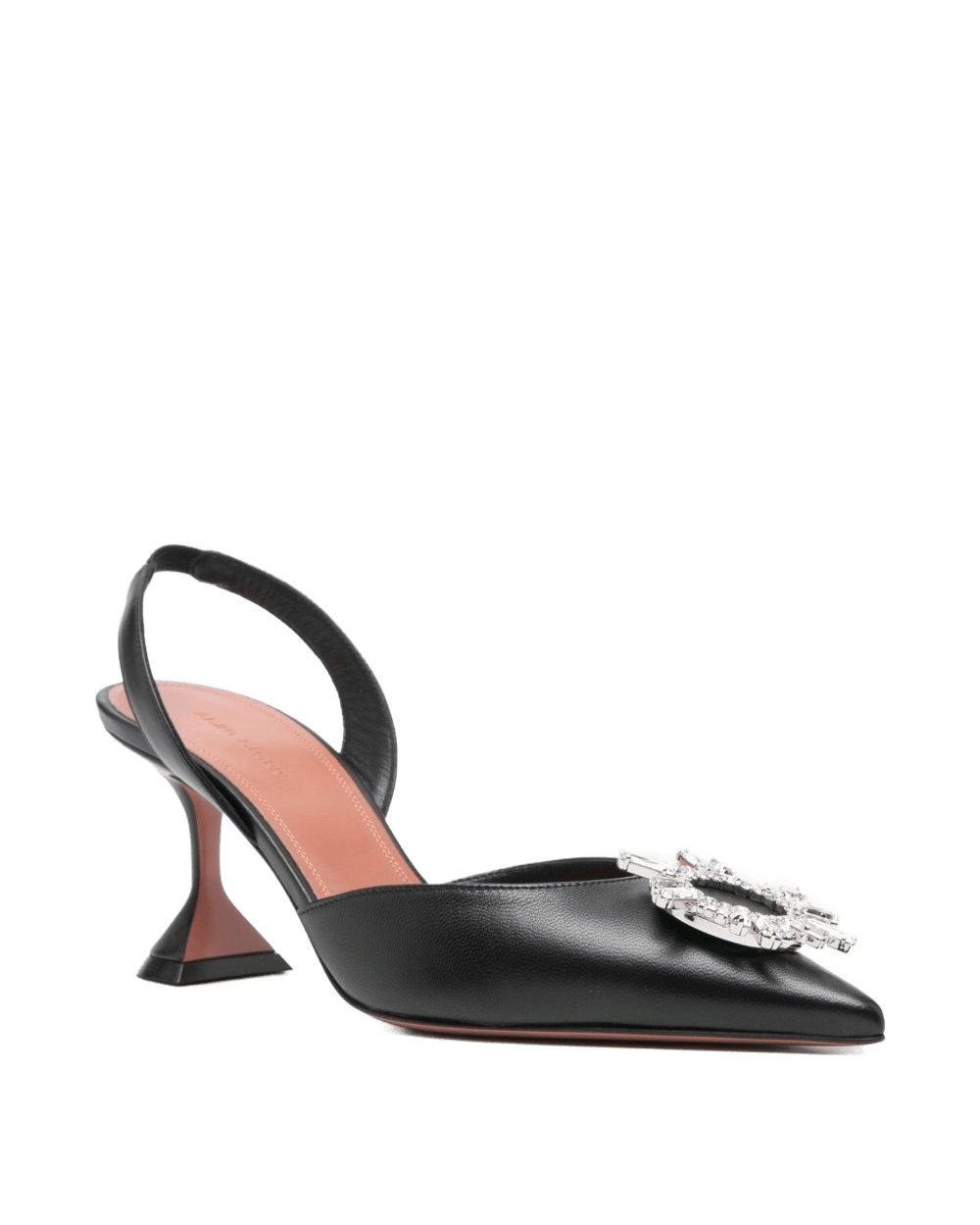 Amina Muaddi Black Heel Glam Steals