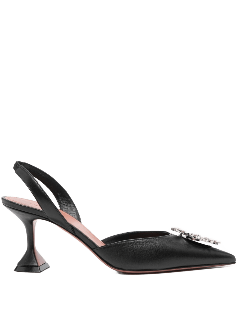 Amina Muaddi Black Heel Glam Steals