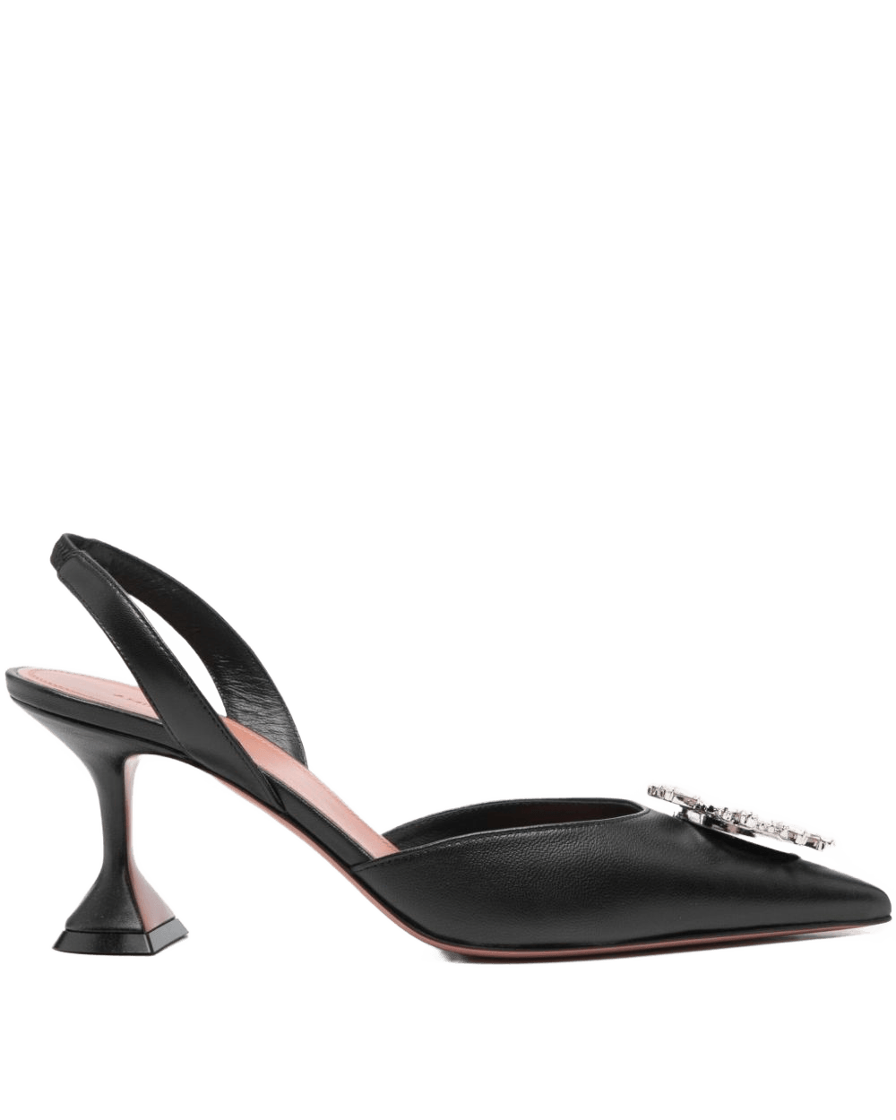 Amina Muaddi Black Heel Glam Steals