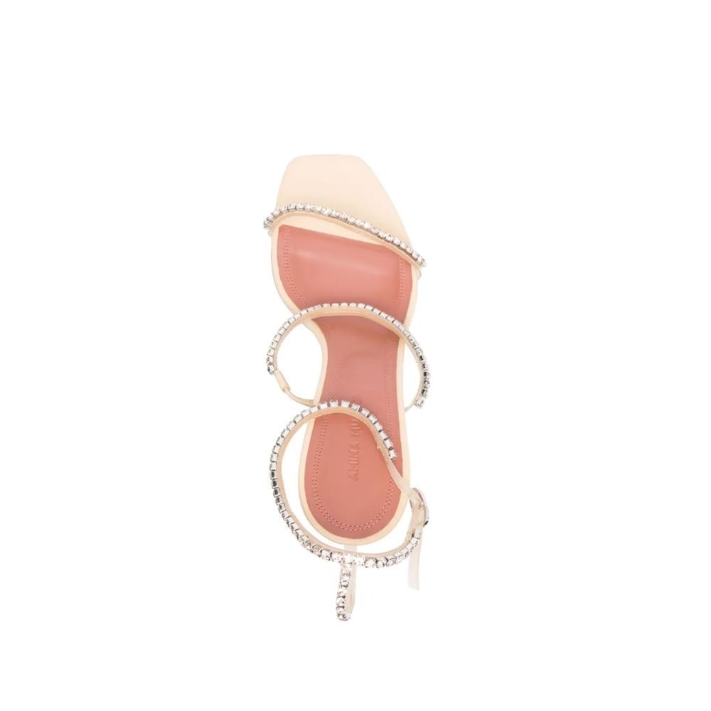 Amina Muaddi Gilda 105Mm Sandals Glam Steals