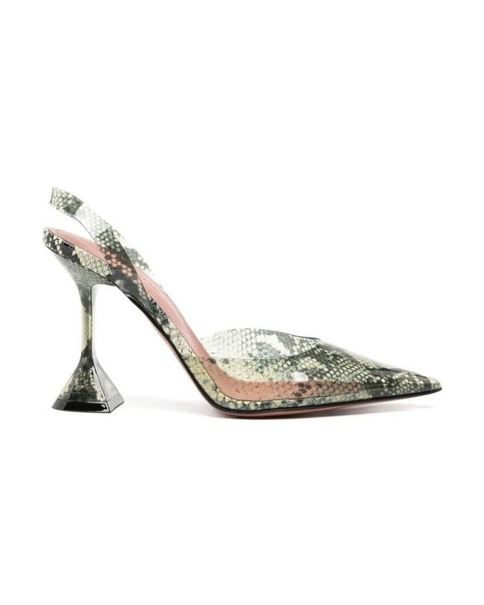 Amina Muaddi Pvc High Heel Pumps Heels