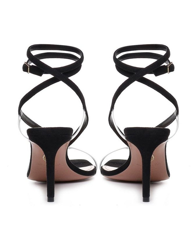 Aquazzura Black Calfskin High Heel Pumps Glam Steals