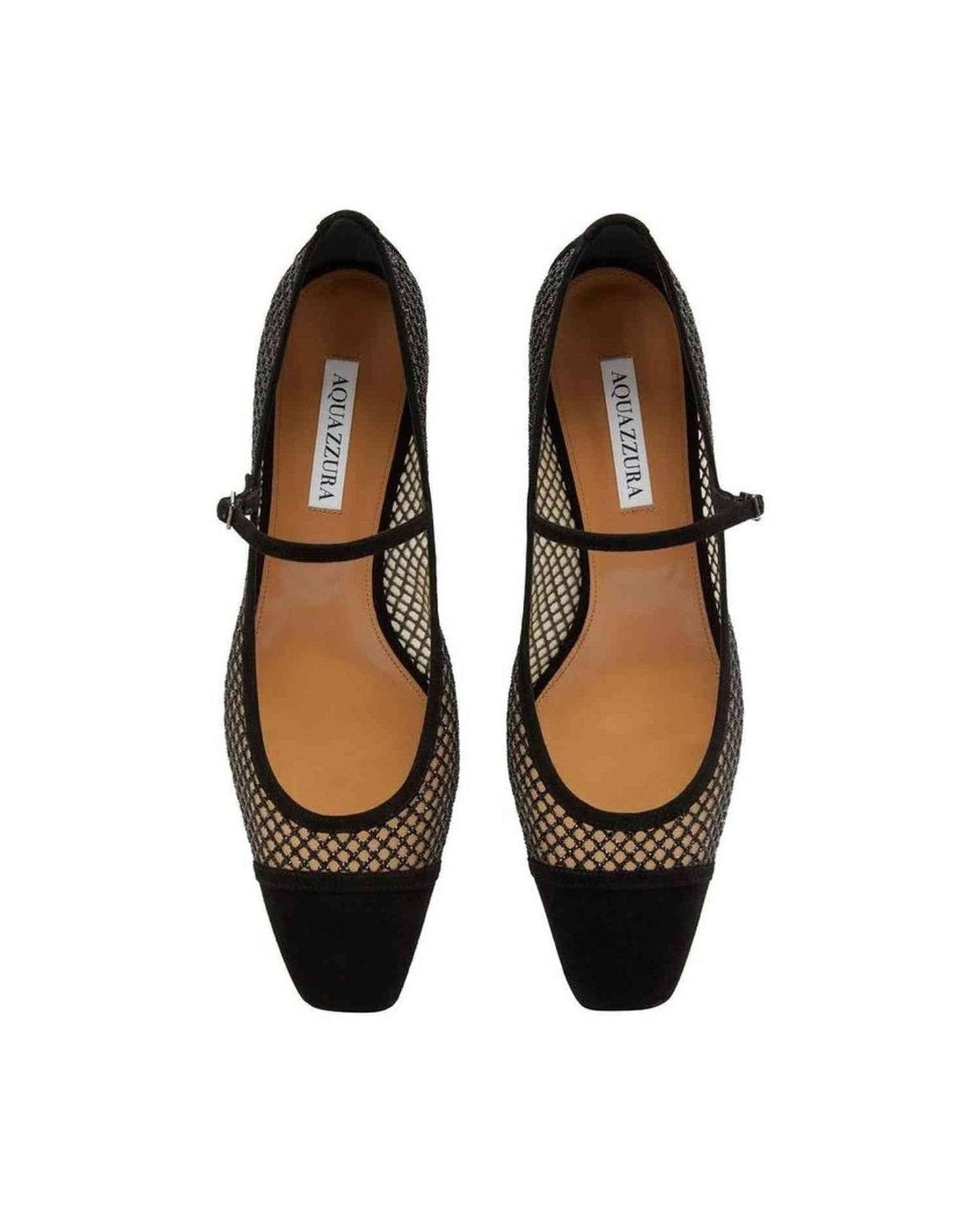 Aquazzura Mesh Mayor Crystals Pumps 35 Glam Steals