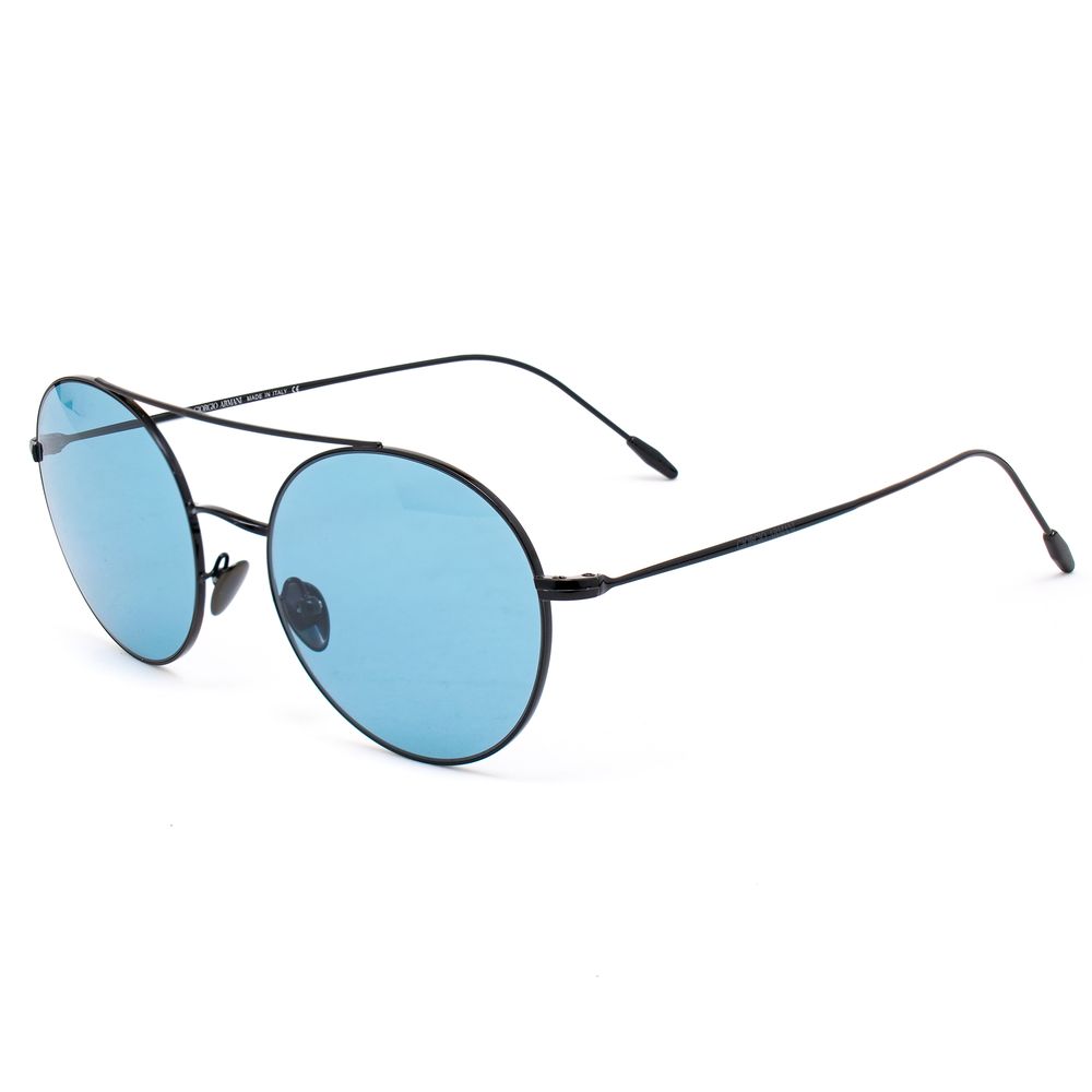 Armani Blue Metal Sunglasses Glam Steals