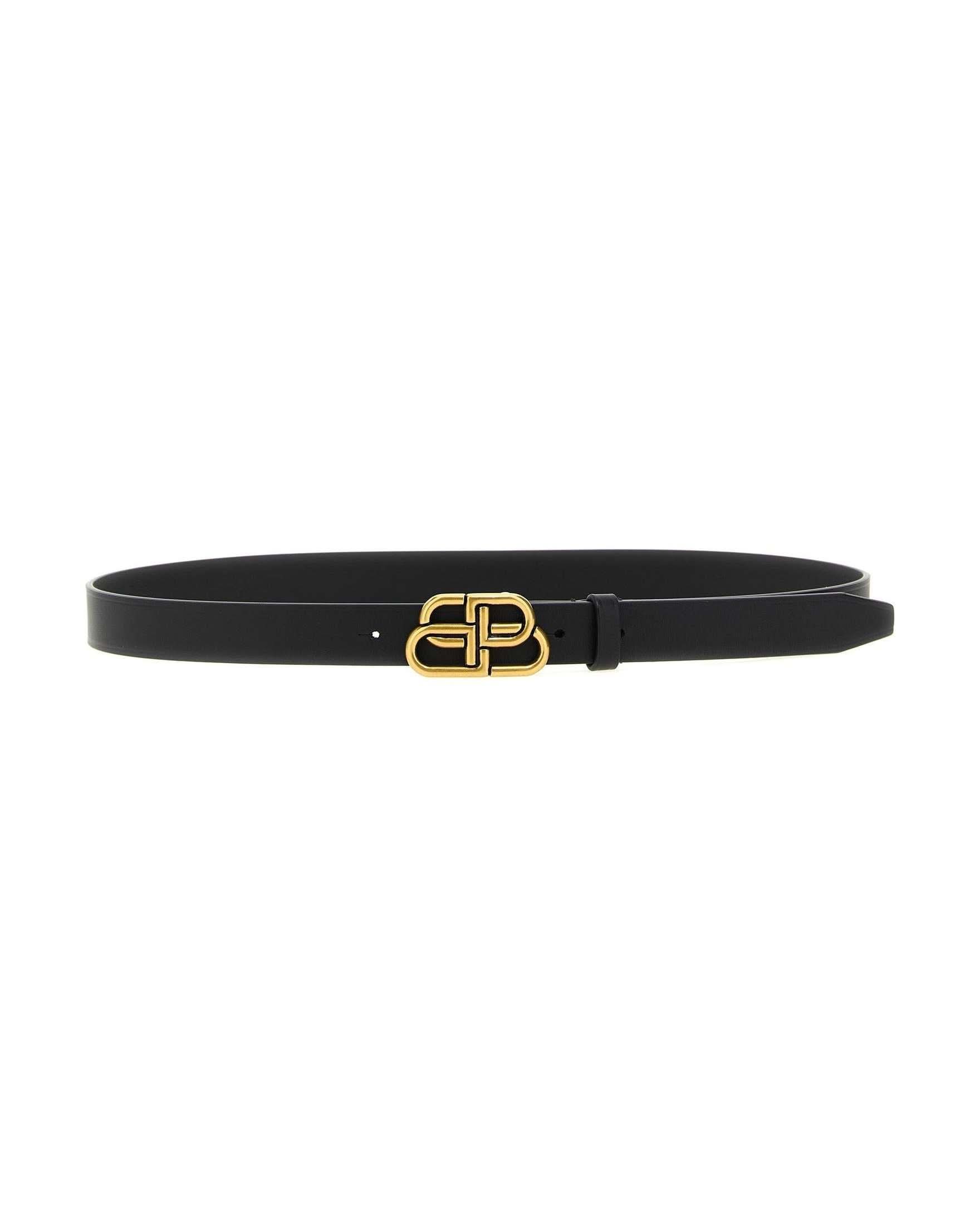Balenciaga Bb Thin Belt Glam Steals