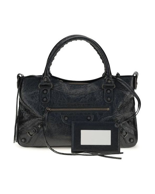 Balenciaga Black Lamb Ovis Aries Shoulder Bag Glam Steals