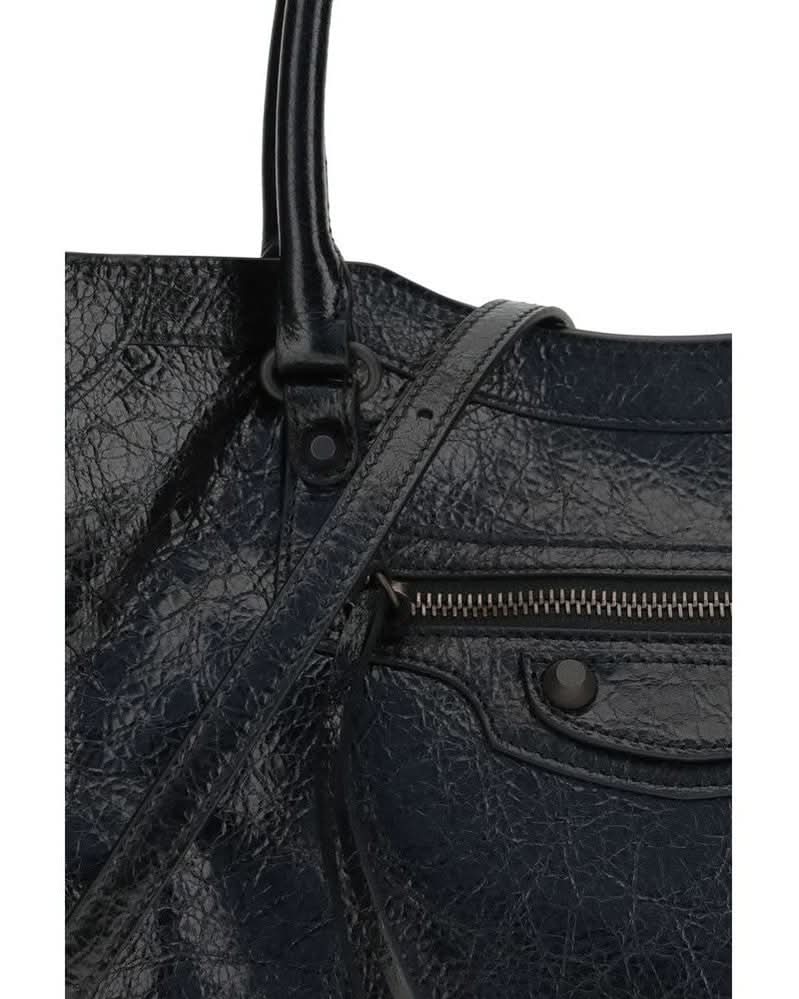 Balenciaga Black Lamb Ovis Aries Shoulder Bag Glam Steals